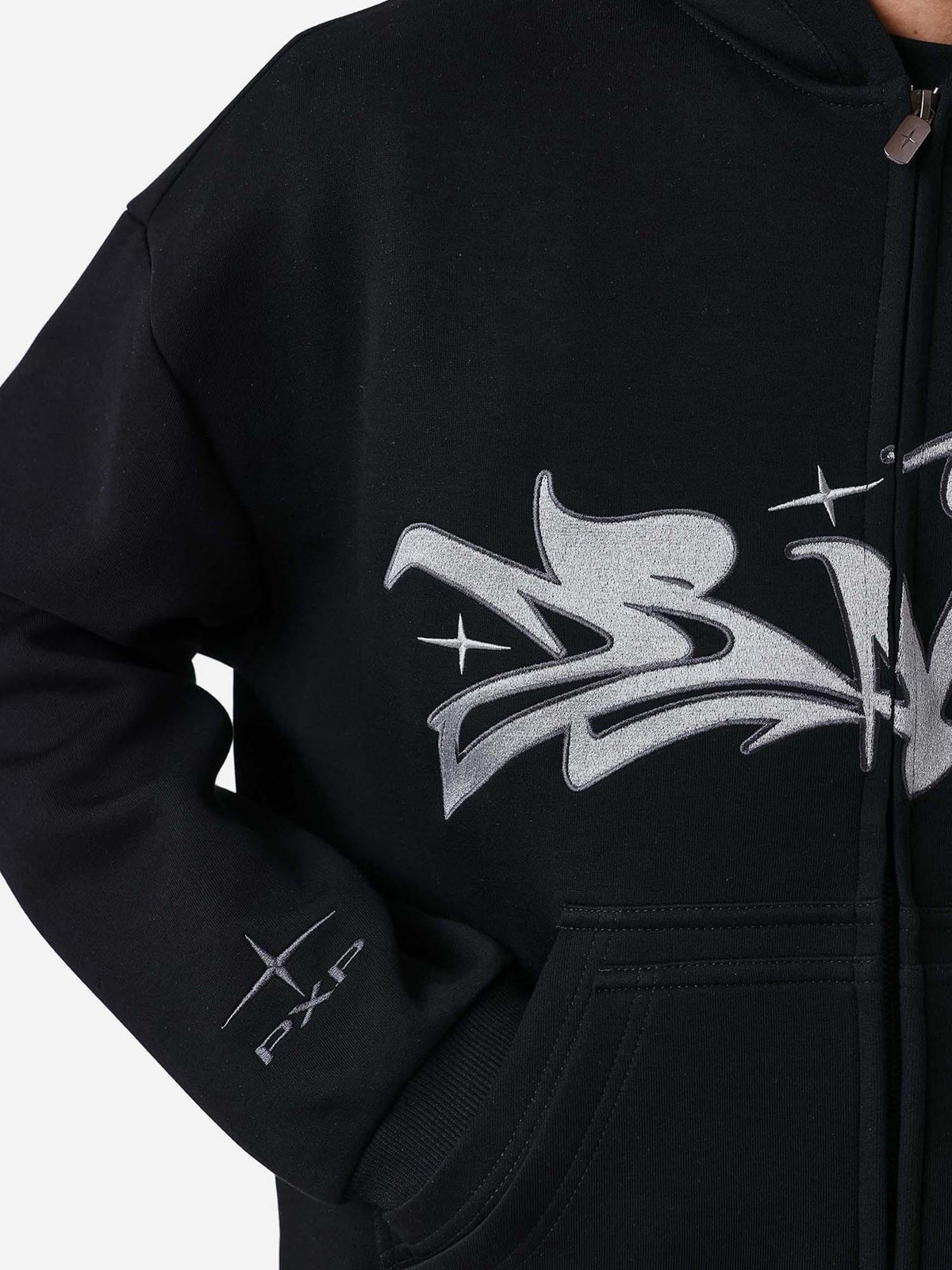 Project X Paris Felpa con cappuccio Graffiti Nero