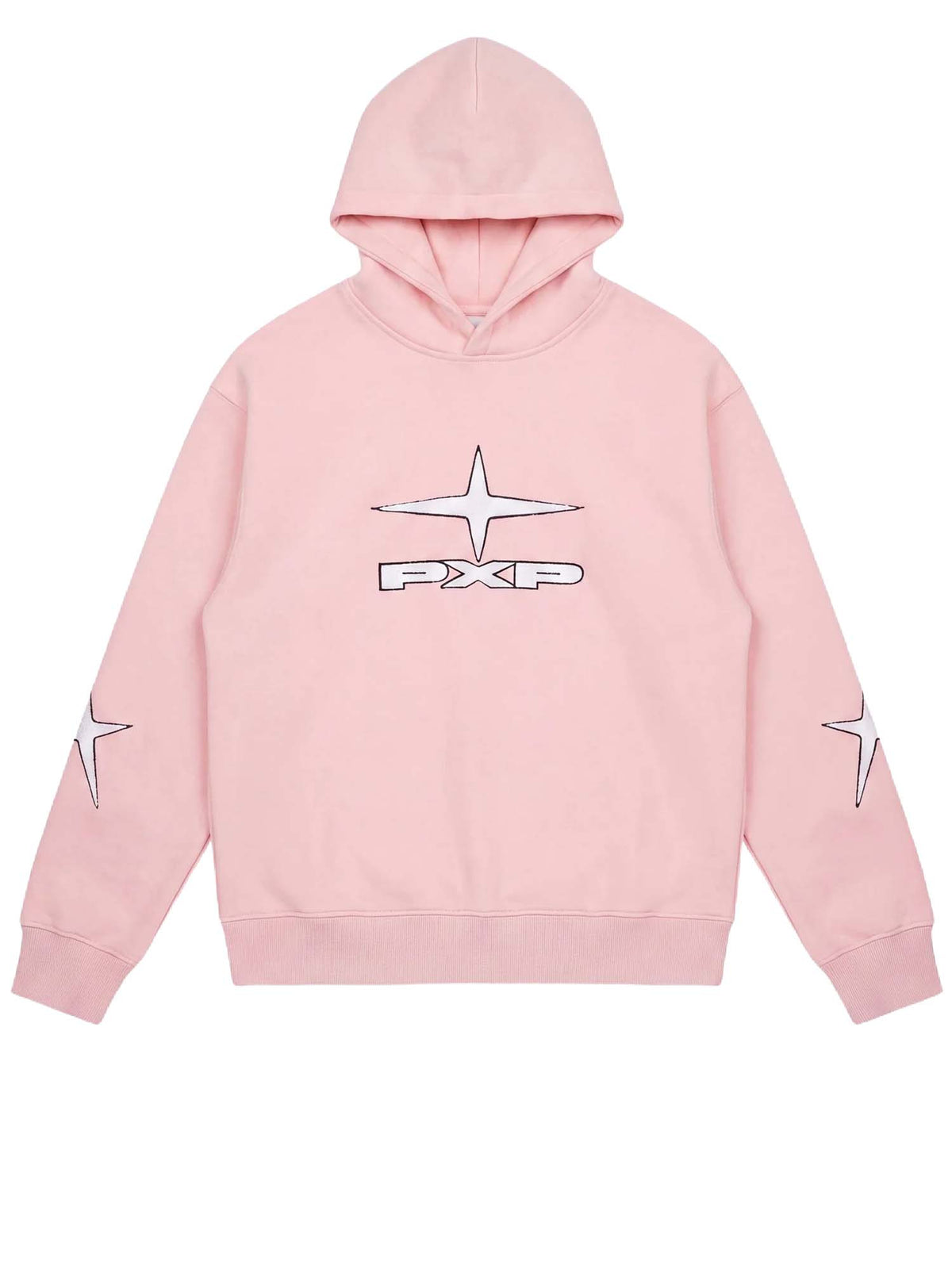 Project X Paris Felpa con cappuccio con inserti Tag Rosa