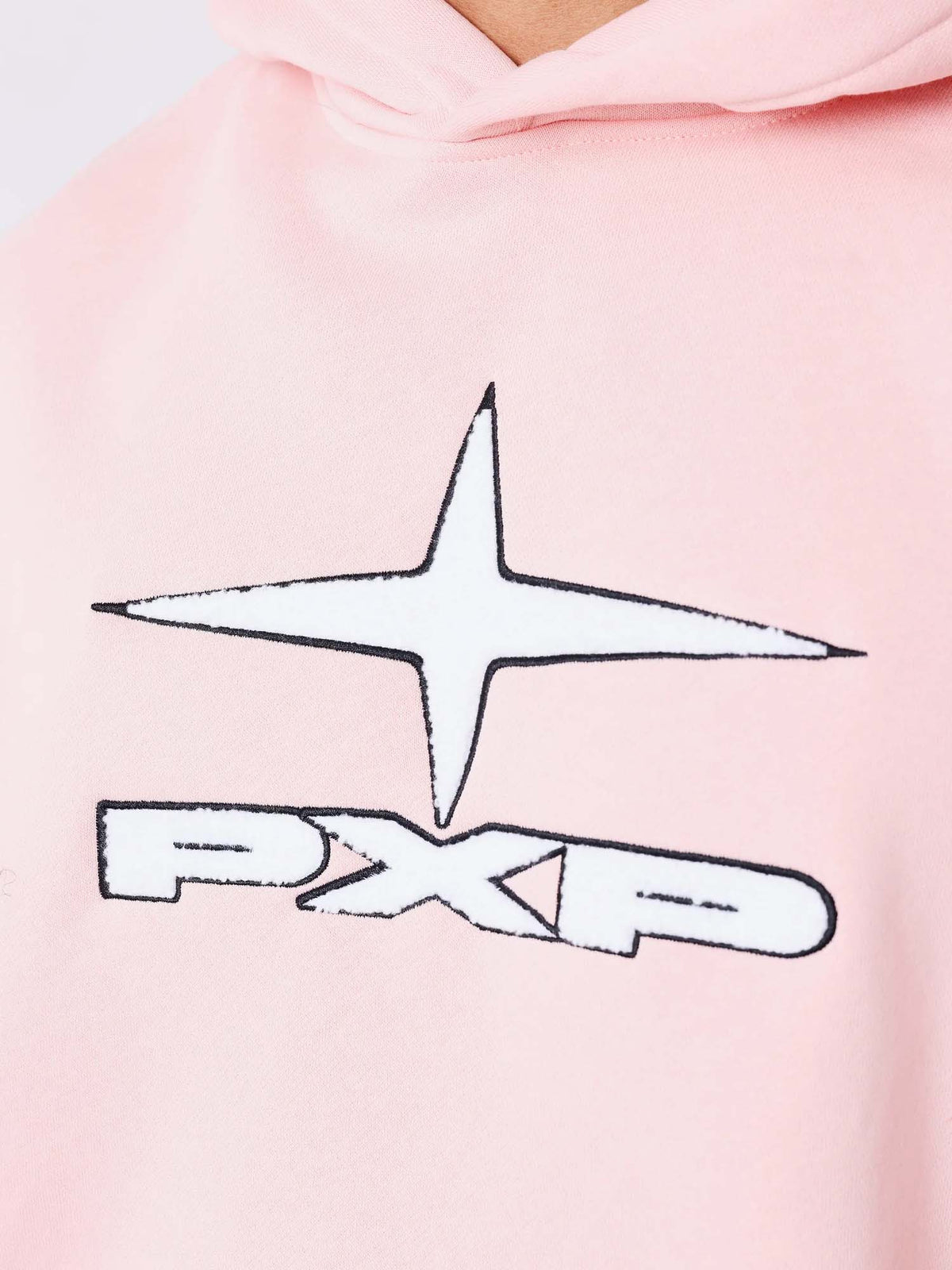 Project X Paris Felpa con cappuccio con inserti Tag Rosa