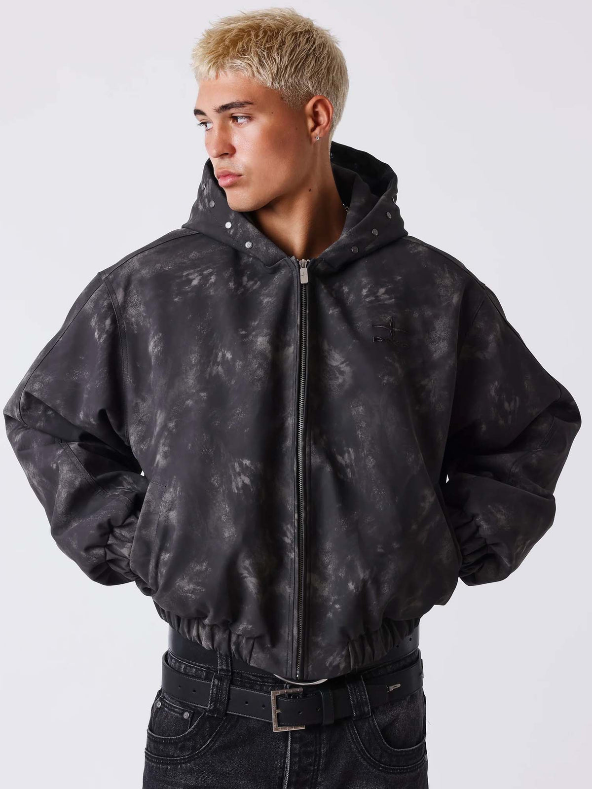 Project X Paris Giacca in similpelle Trainer Nero
