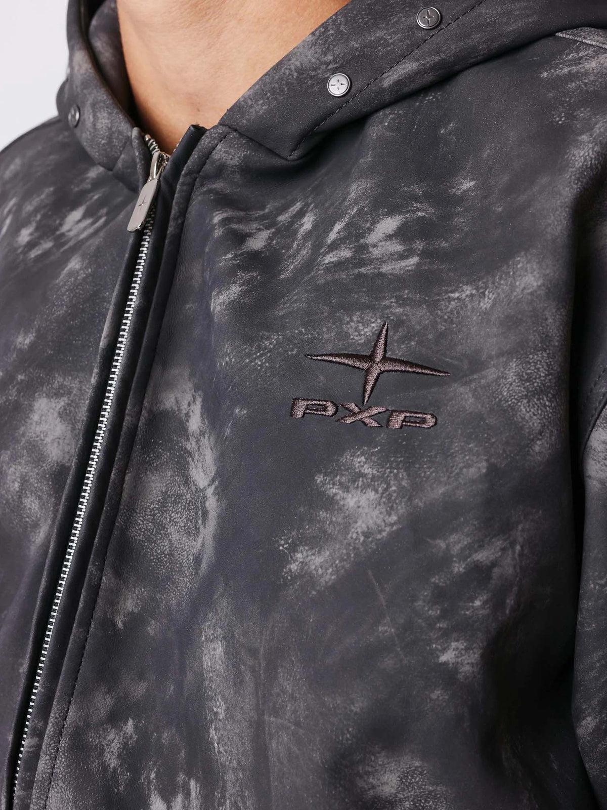 Project X Paris Giacca in similpelle Trainer Nero