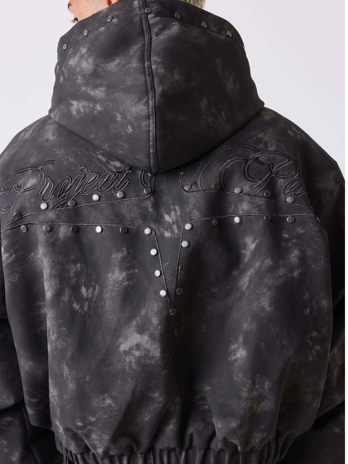 Project X Paris Giacca in similpelle Trainer Nero