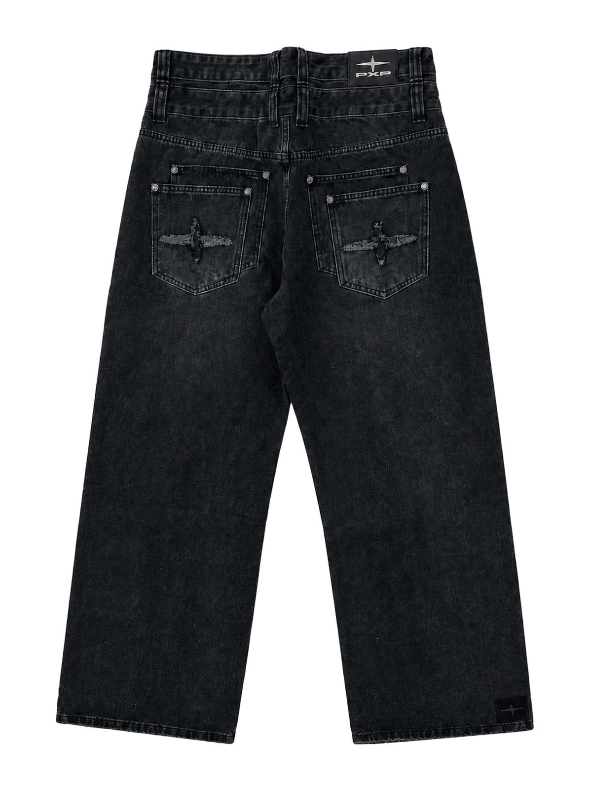 Project X Paris Jeans sbiaditi Star Nero