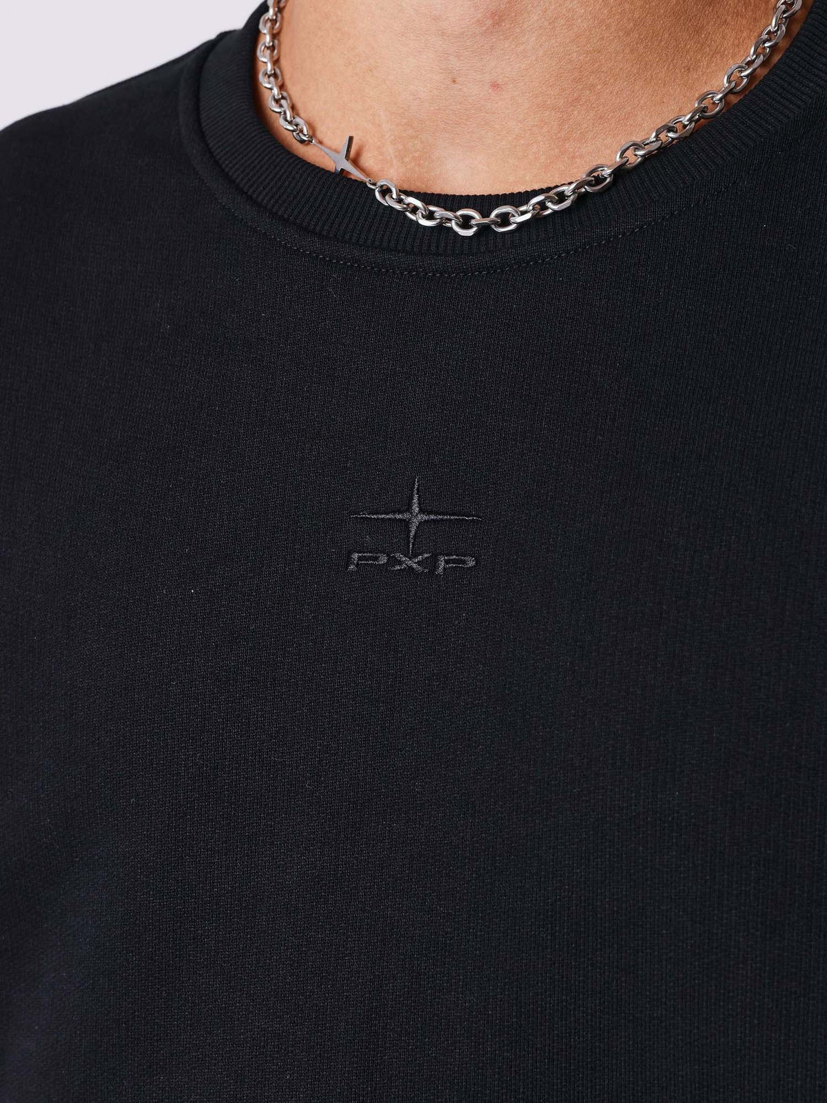 Project X Paris Felpa doppia manica con occhielli Downtown Nero