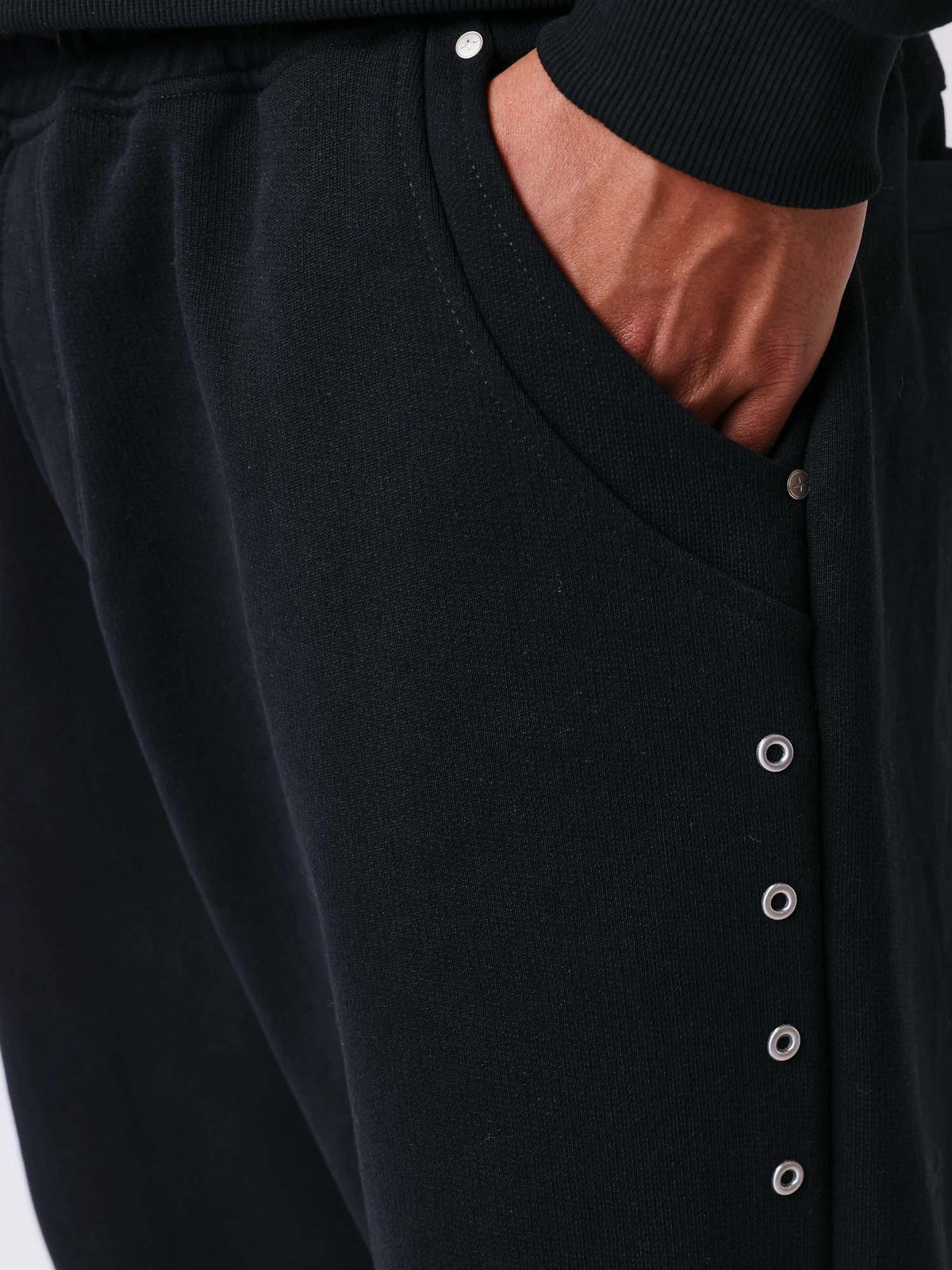 Project X Paris Pantalone con occhielli Downtown Nero