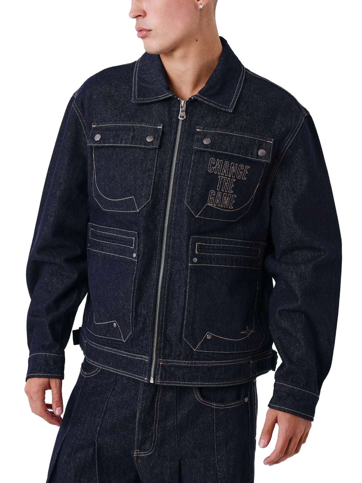 Project X Paris Giacca in denim Classy Blu