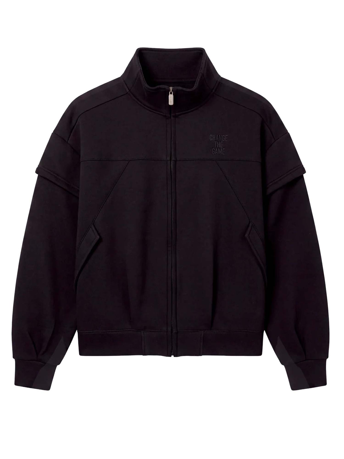 Project X Paris Giacca collo alto Comfort Neoprene Nero