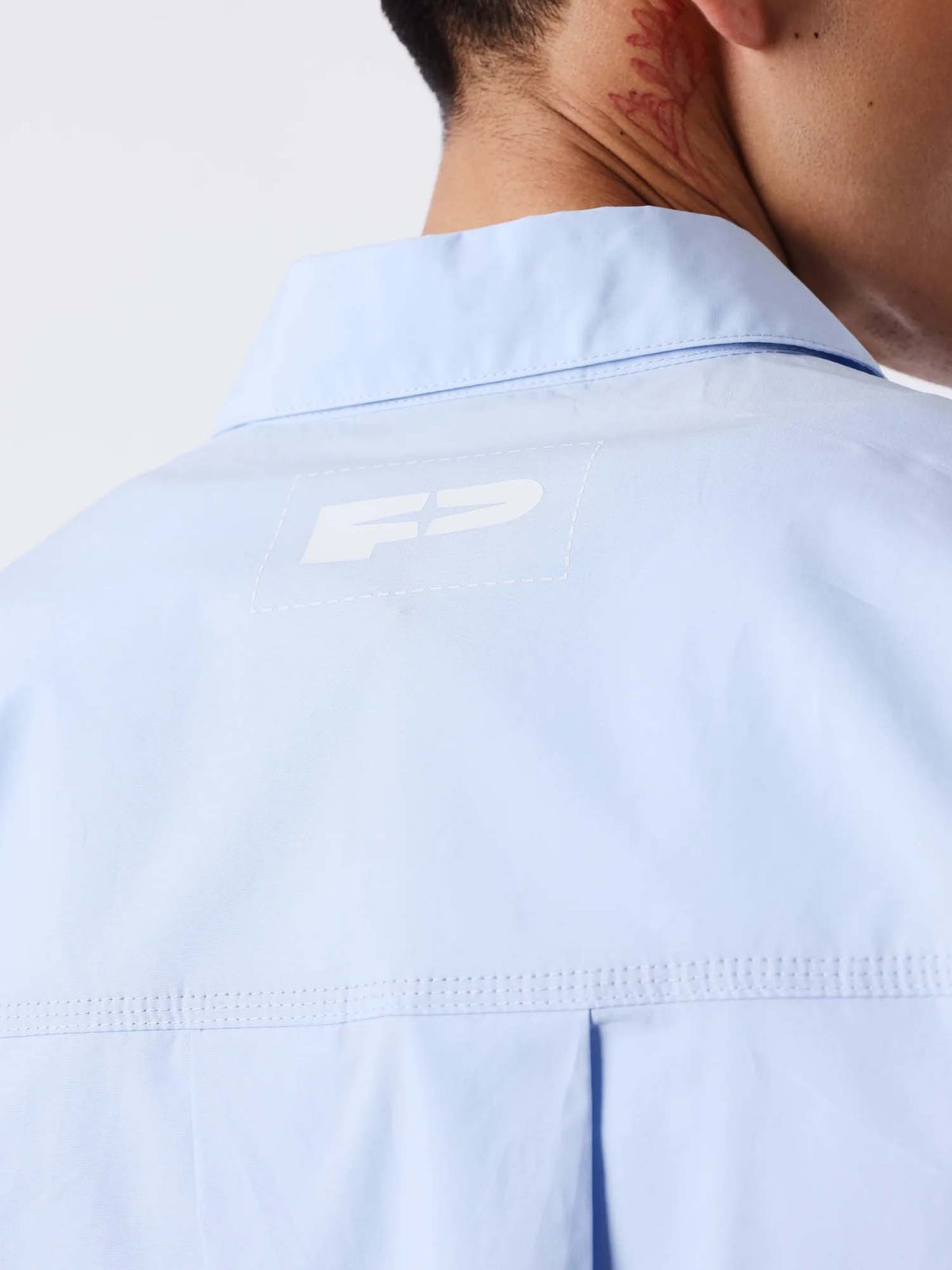 Project X Paris Camicia doppia manica elegante Azzurro