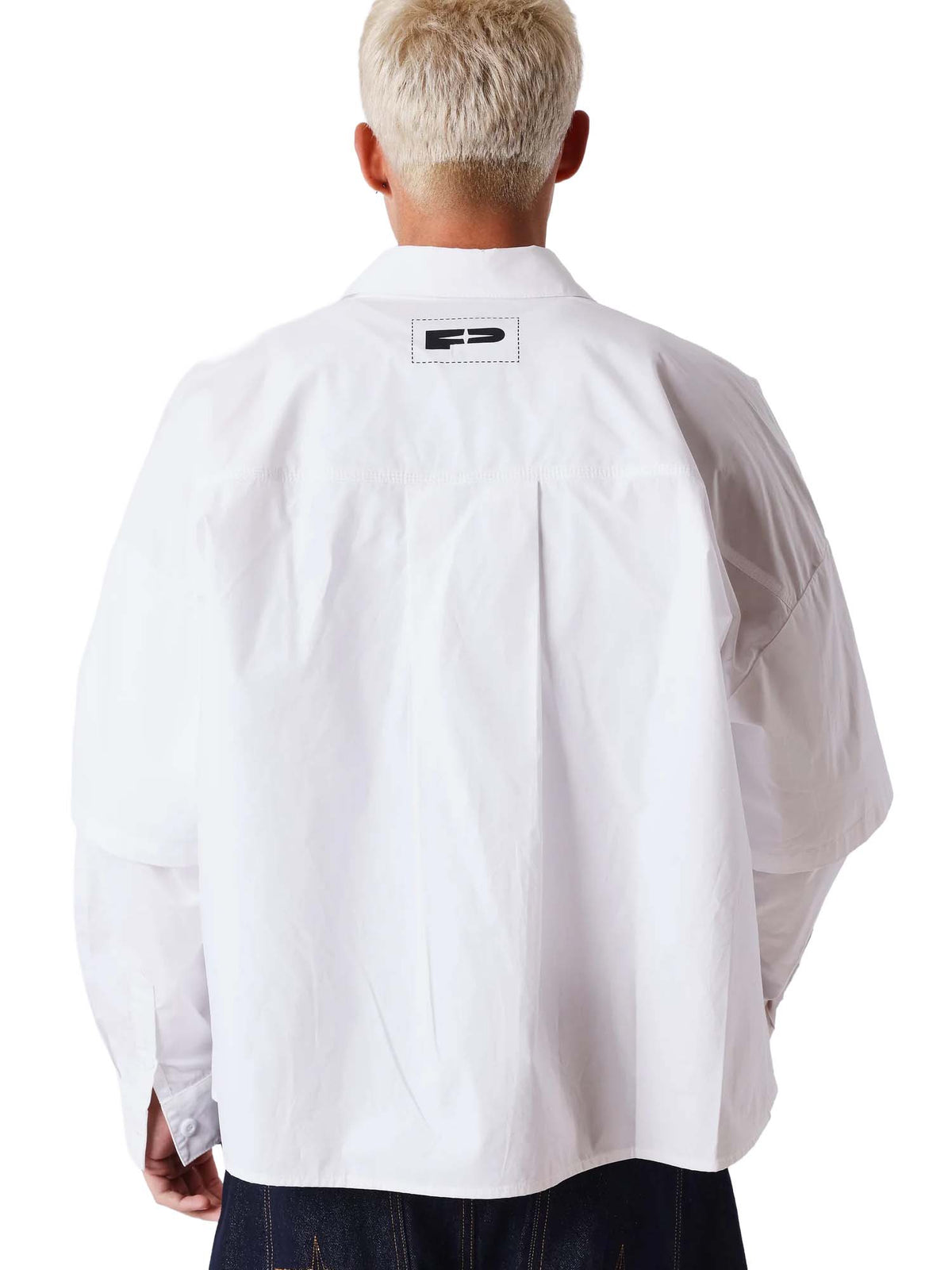 Project X Paris Camicia doppia manica elegante Bianco