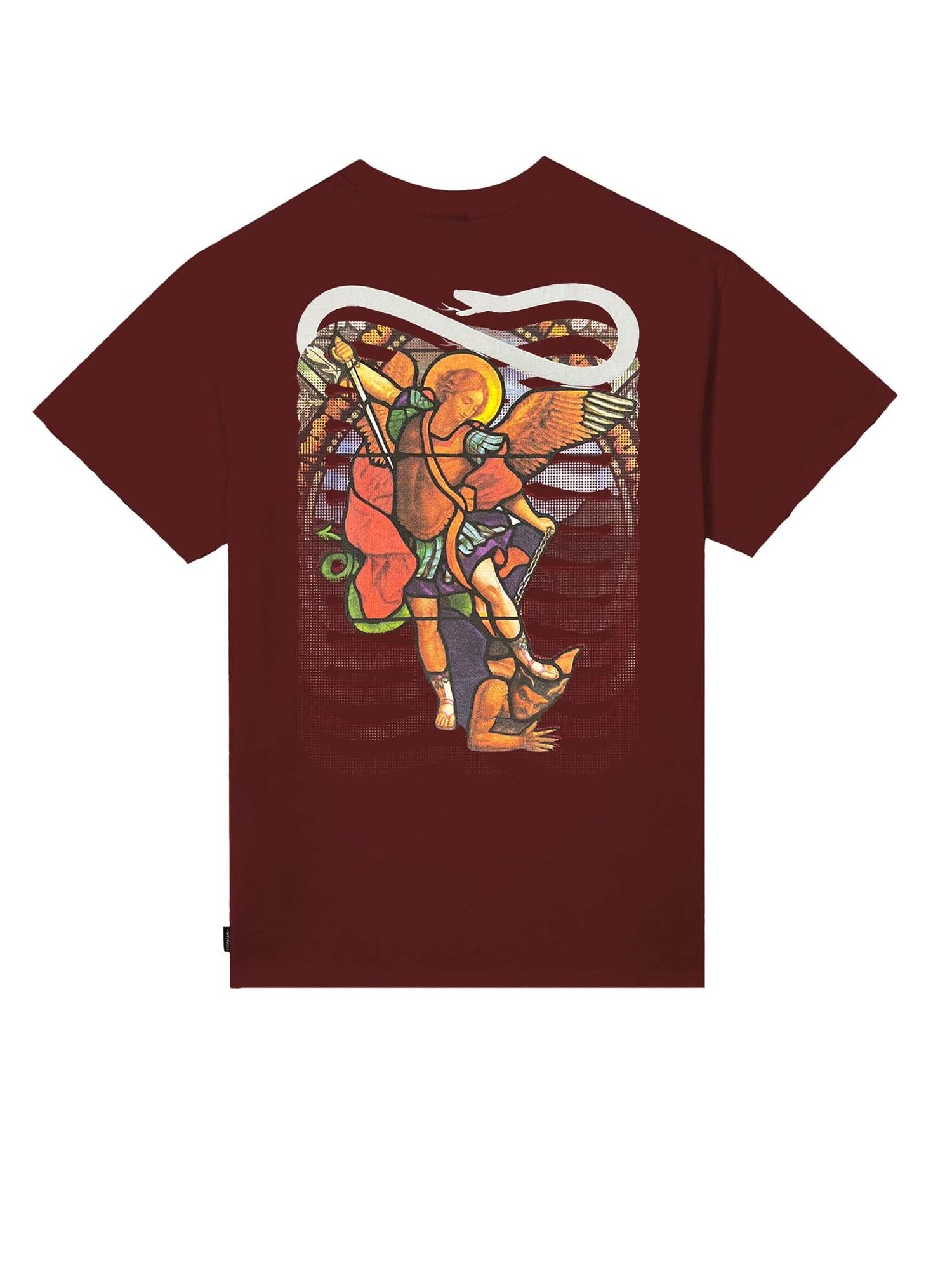 Propaganda Ribs Archangel Tee Bordeaux