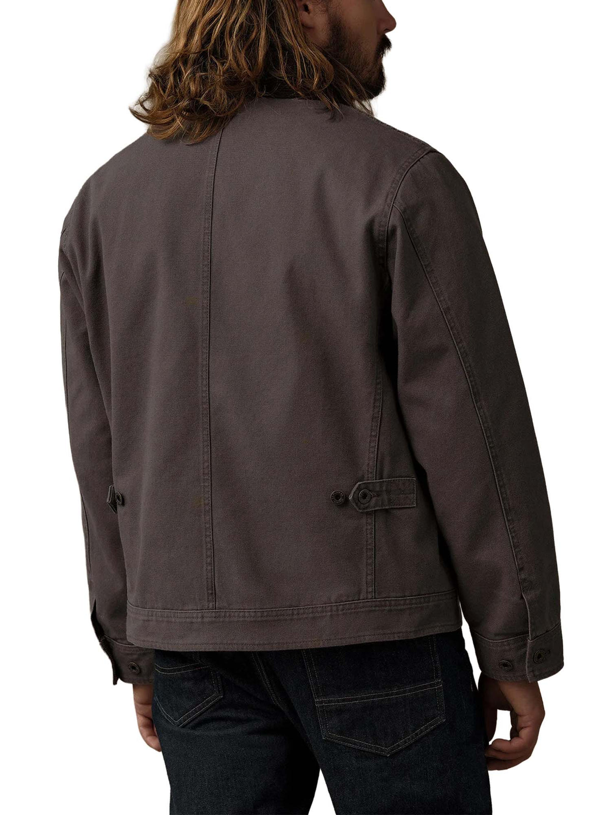 Filson Rustic Canvas Journeyman Jacket Marrone