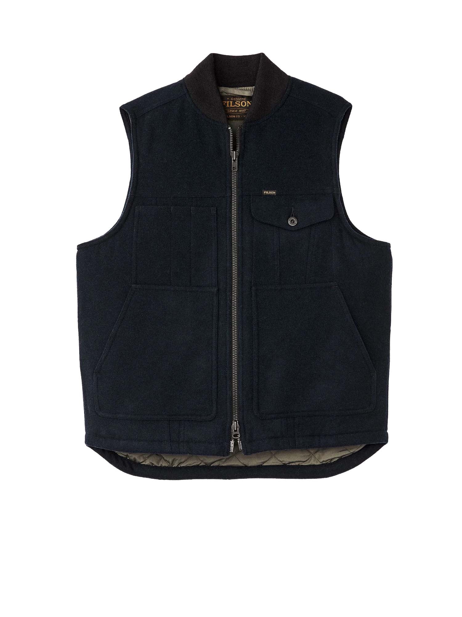 Filson Spokane Insulated Work Vest Blu