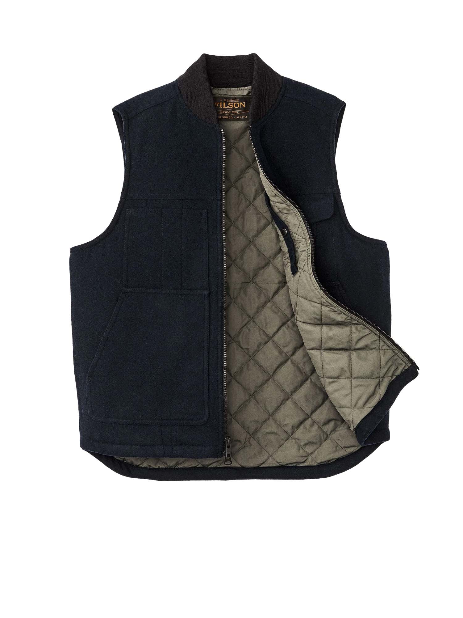 Filson Spokane Insulated Work Vest Blu