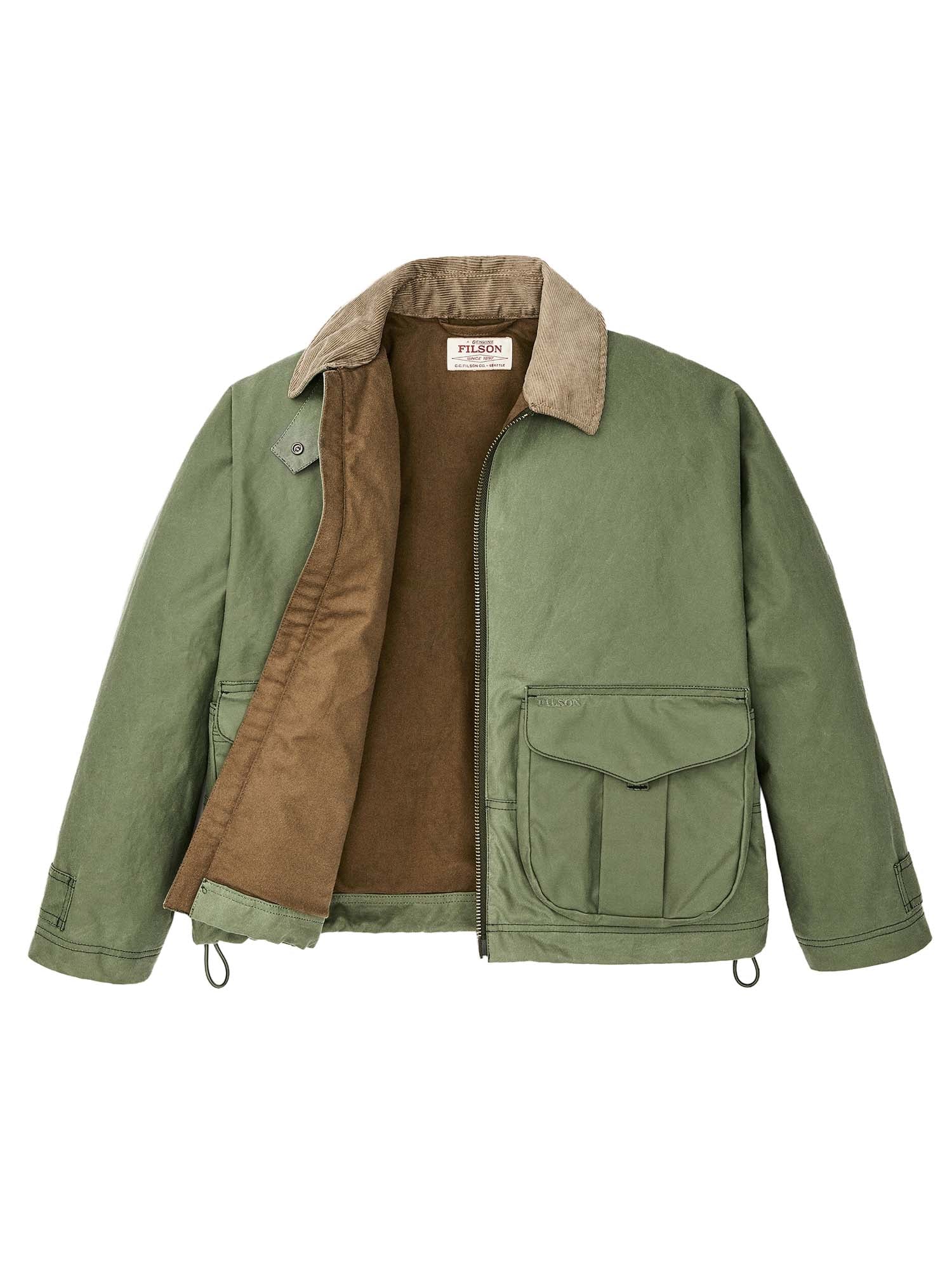Filson Giacca Shelter Cloth Short Work da donna Verde