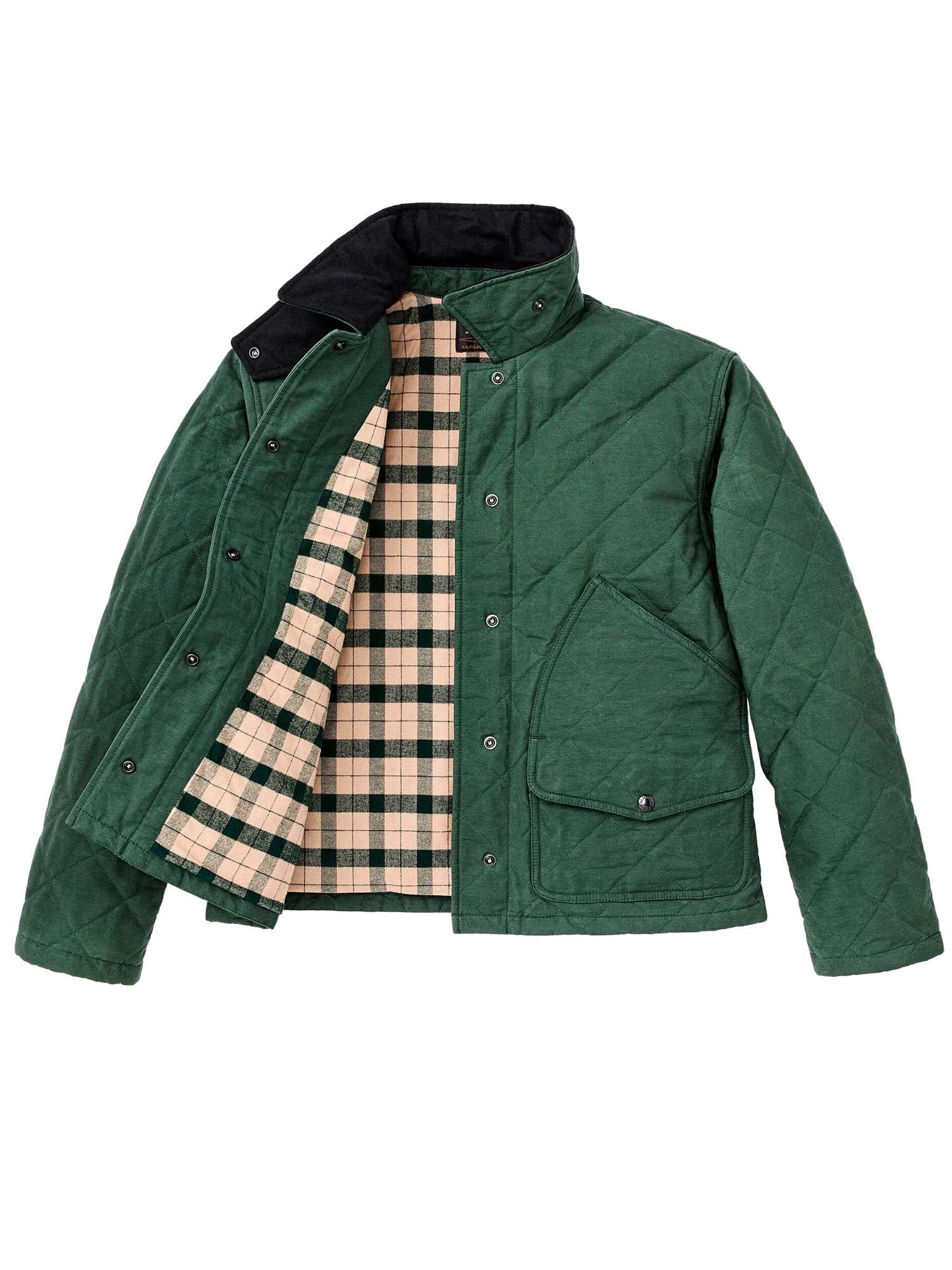 Filson Giacca Quilted Outfitter da donna Verde