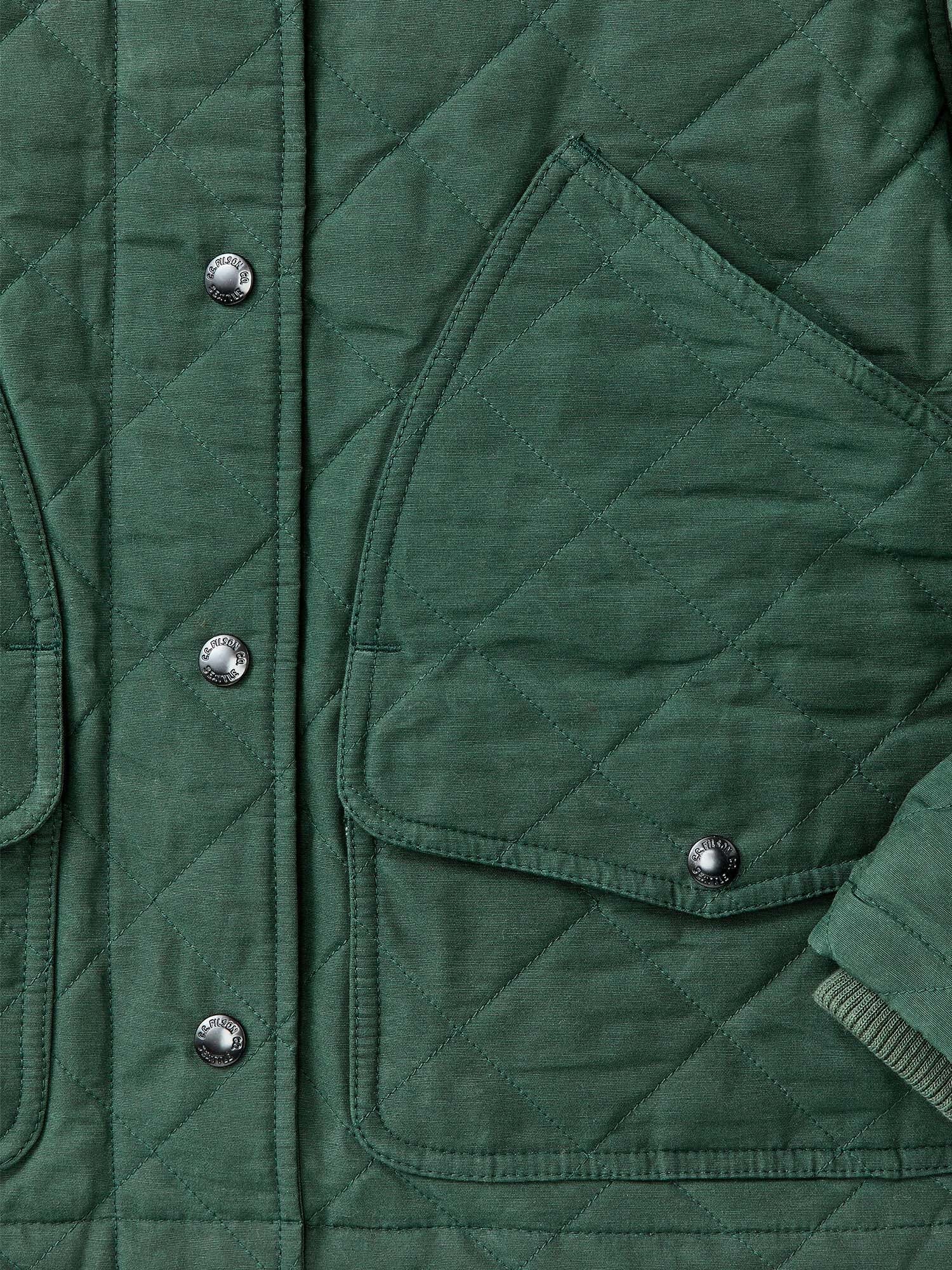 Filson Giacca Quilted Outfitter da donna Verde