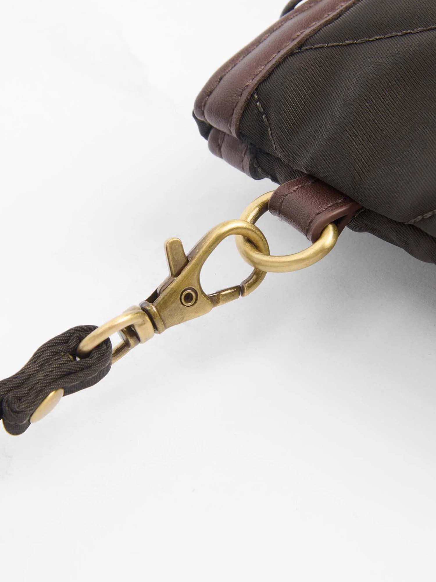 Barbour Tote trapuntata Verde