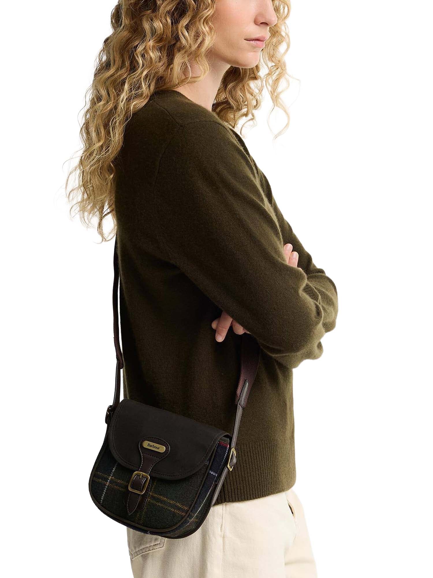 Barbour Mini borsa a tracolla Whitley in tartan Multicolore