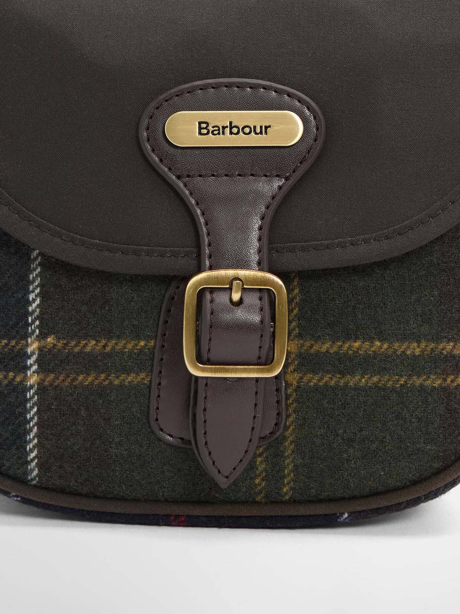 Barbour Mini borsa a tracolla Whitley in tartan Multicolore