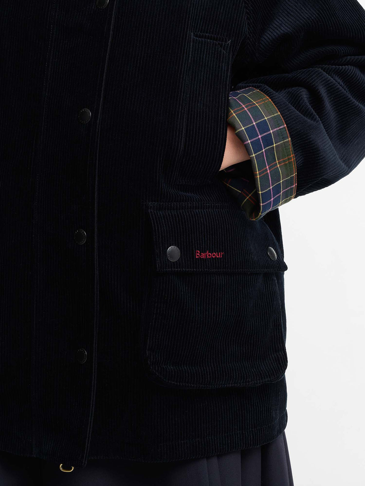 Barbour Giacca casual Beaufort a coste da donna Paul Smith Loves Barbour Blu