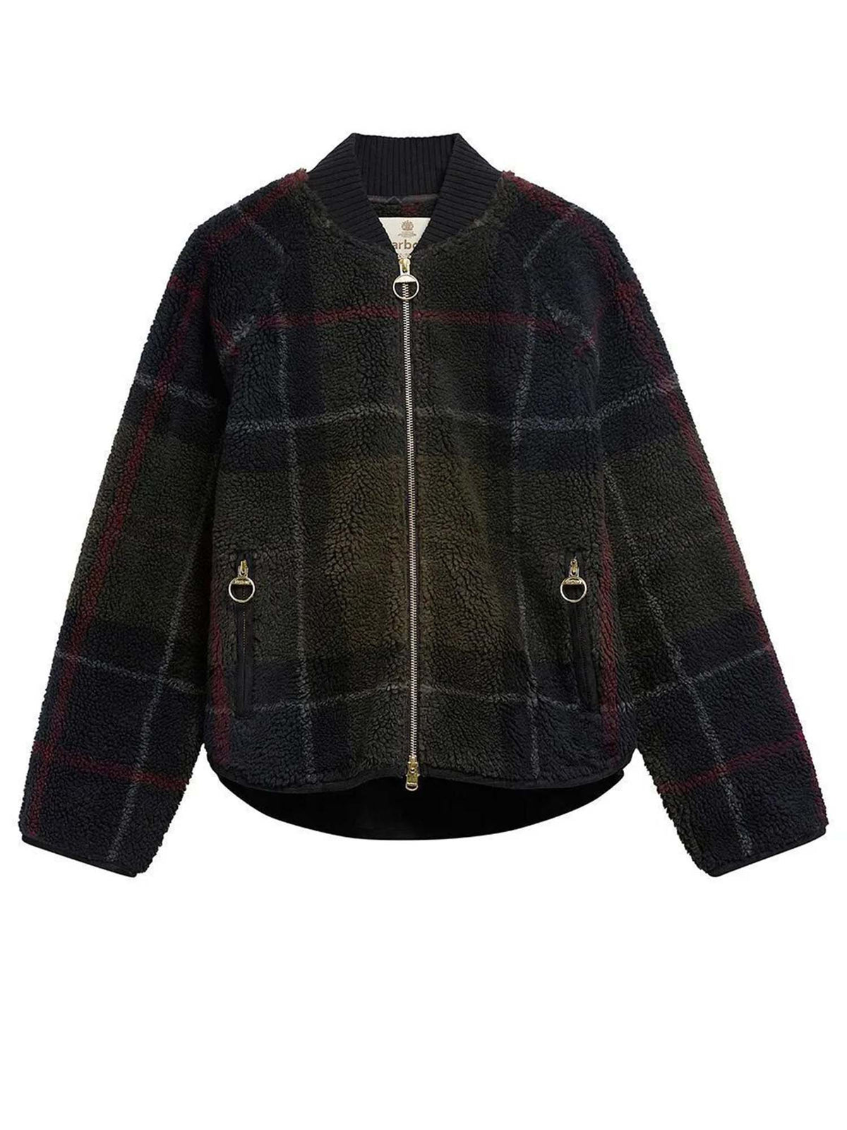 Barbour Giacca Kirkless Fleece Verde