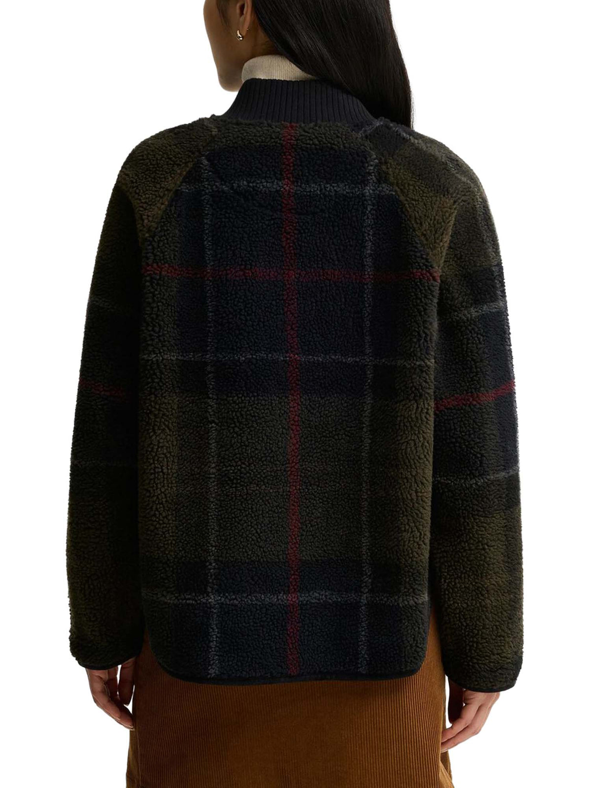 Barbour Giacca Kirkless Fleece Verde