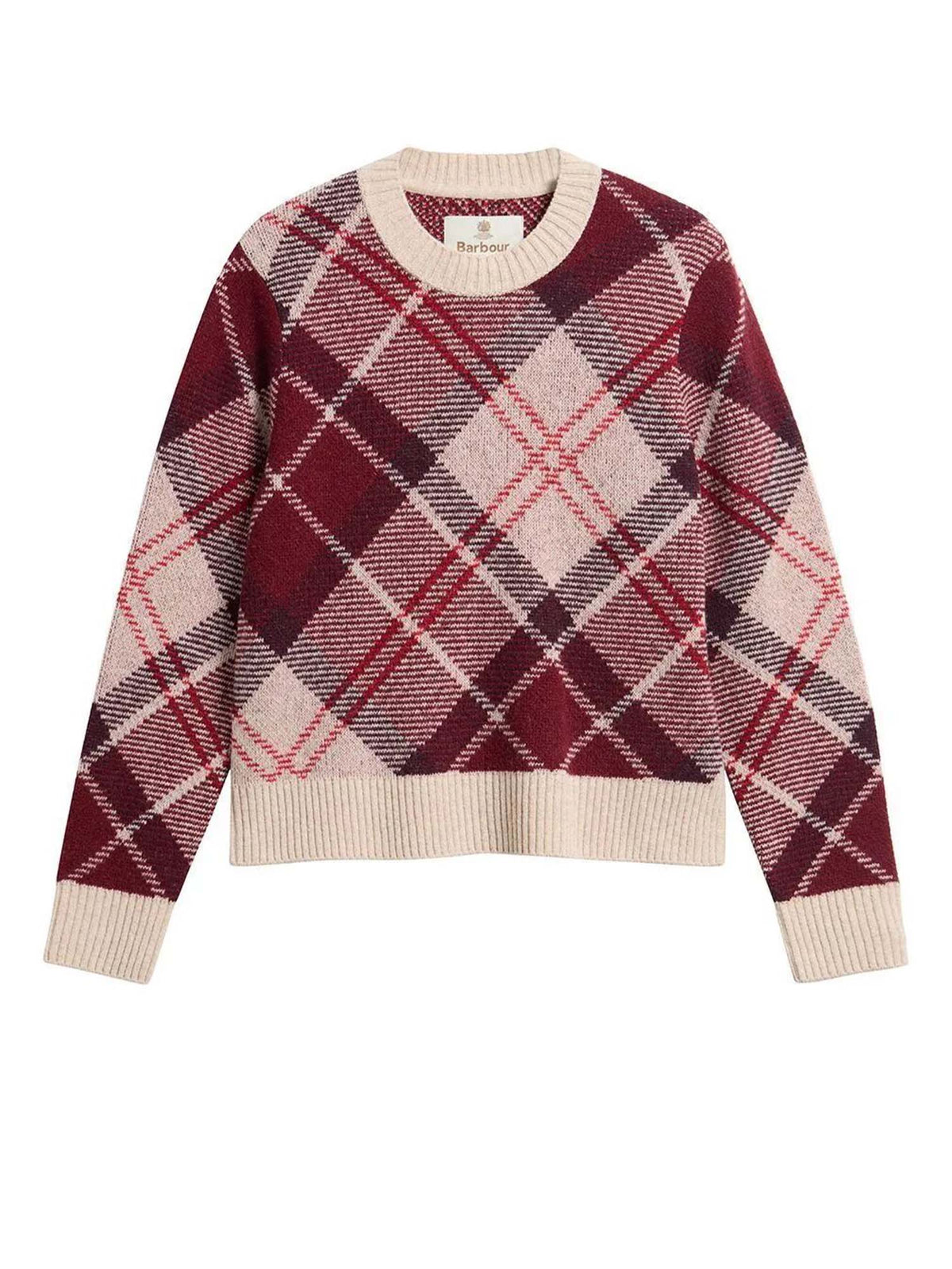 Barbour Maglione Stevie Knitted Jumper Multicolore