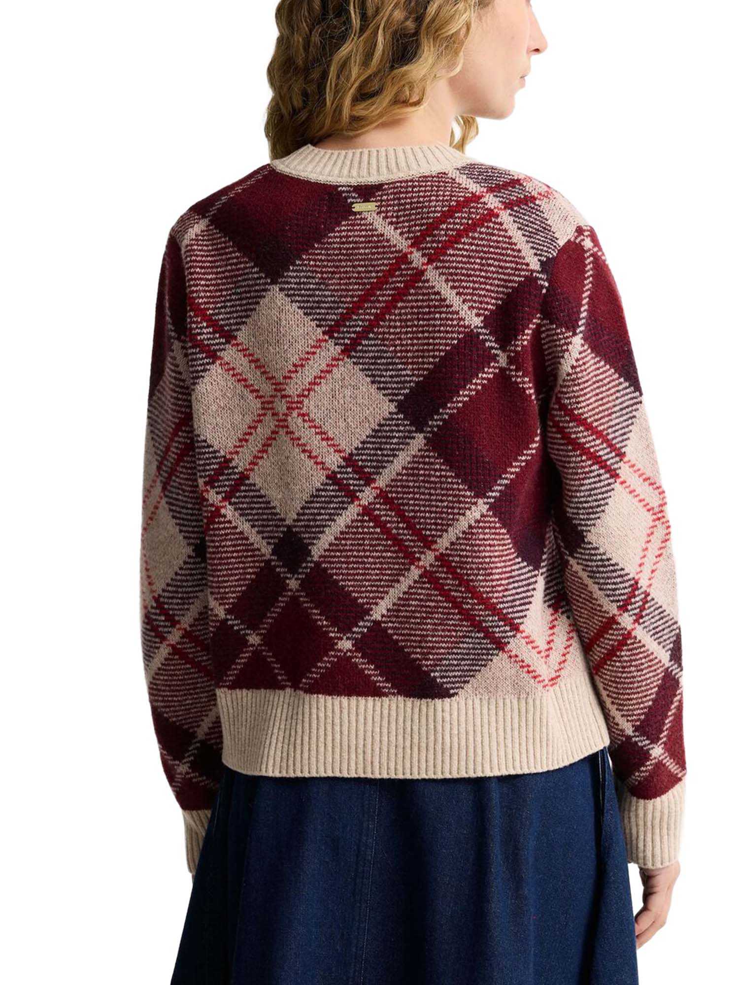 Barbour Maglione Stevie Knitted Jumper Multicolore
