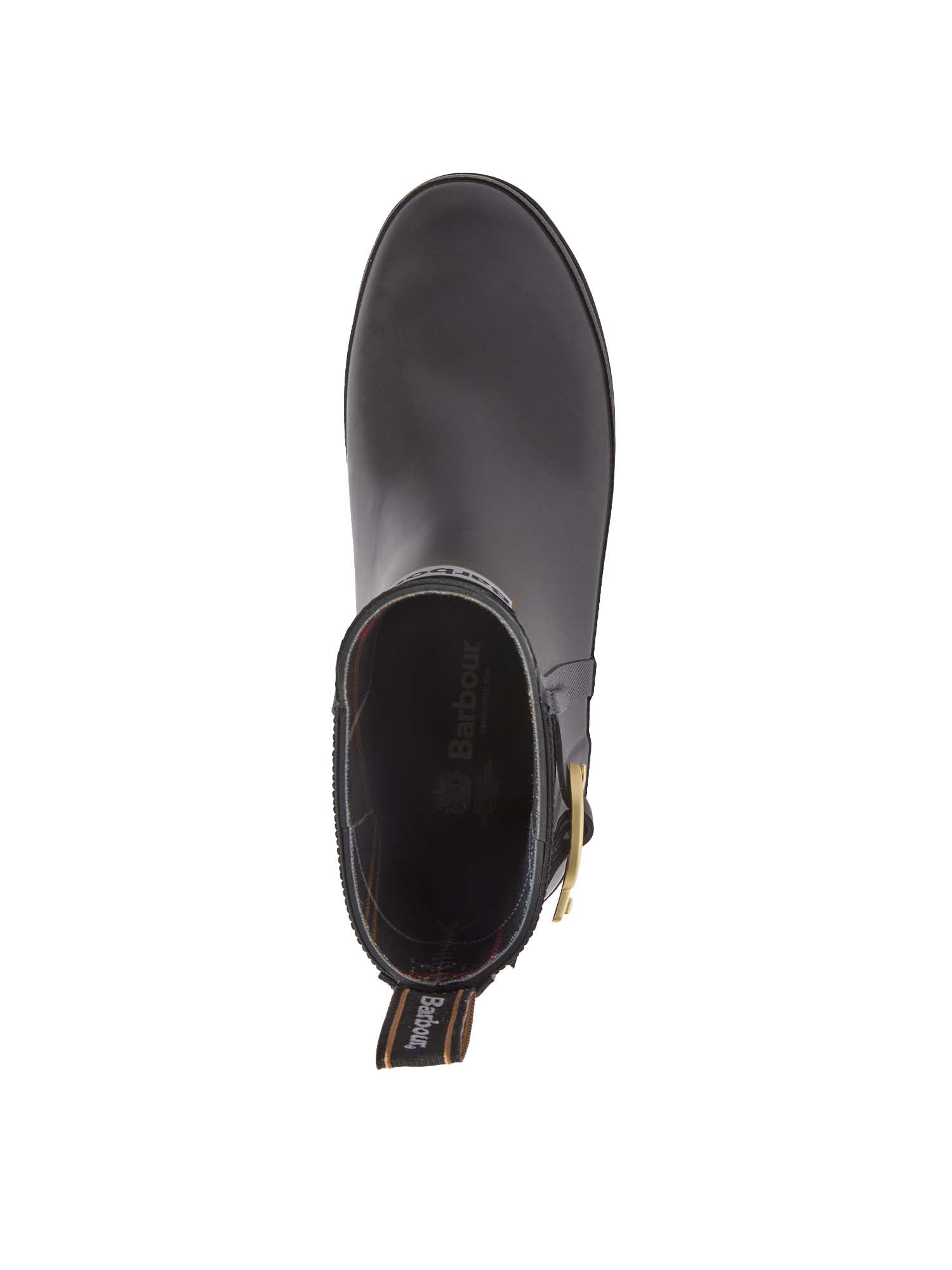 Barbour Tronchetti di gomma Hepburn Nero