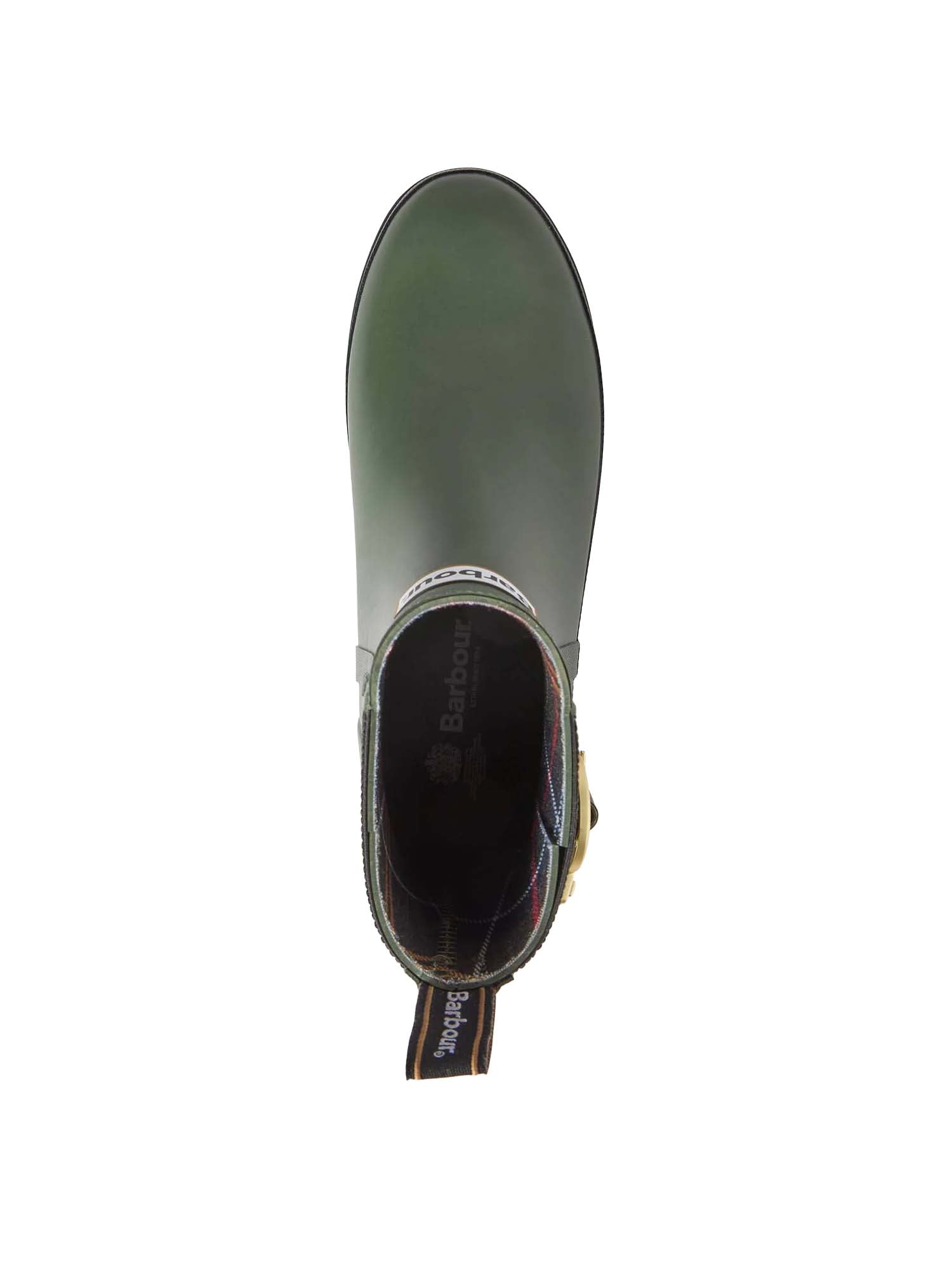 Barbour Tronchetti di gomma Hepburn Verde