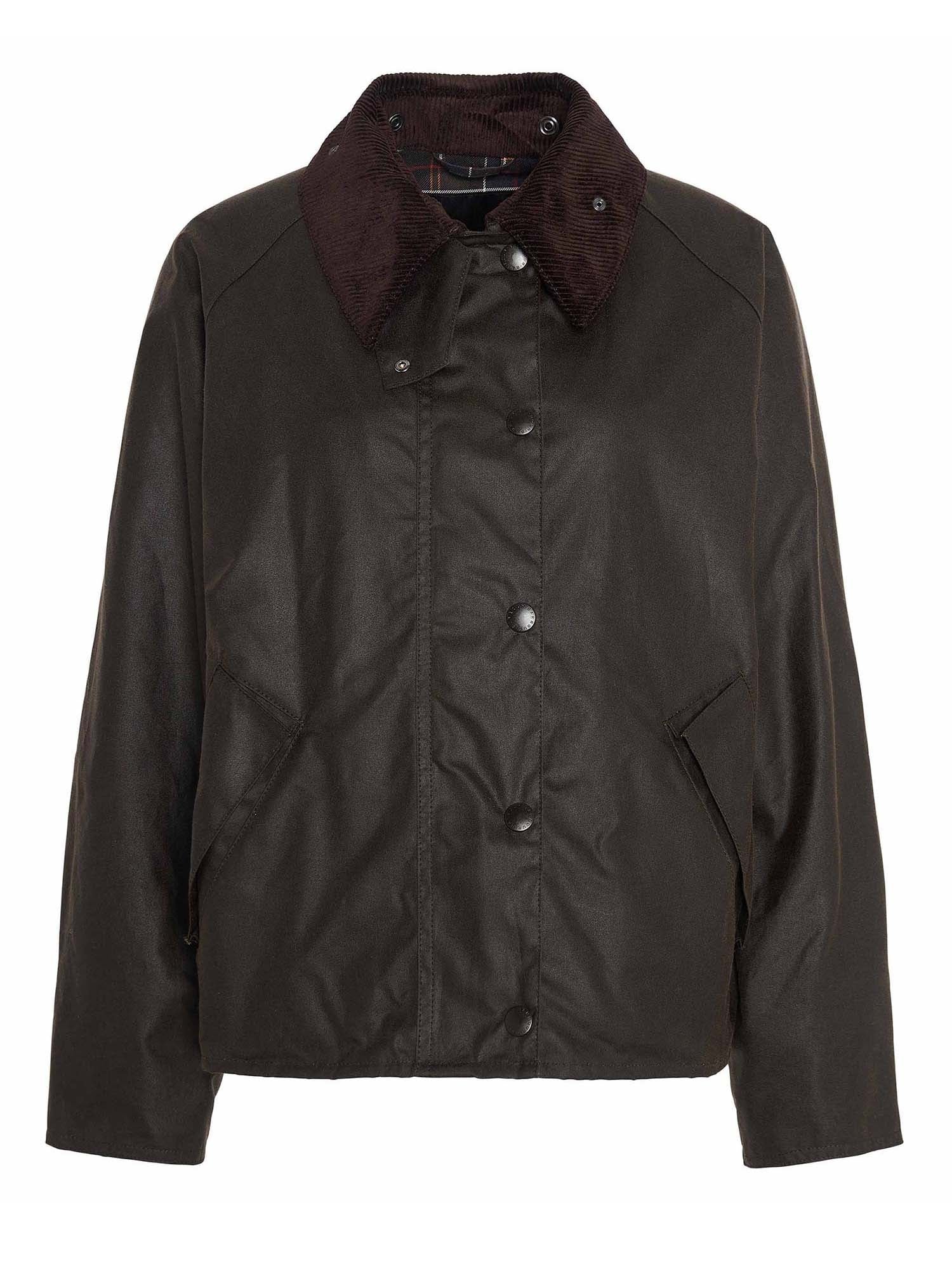 Barbour Giacca cerata Transport da donna Verde