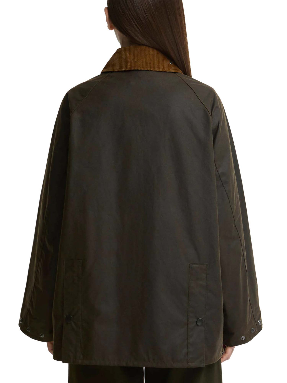 Barbour Giacca cerata Bedale da donna Verde