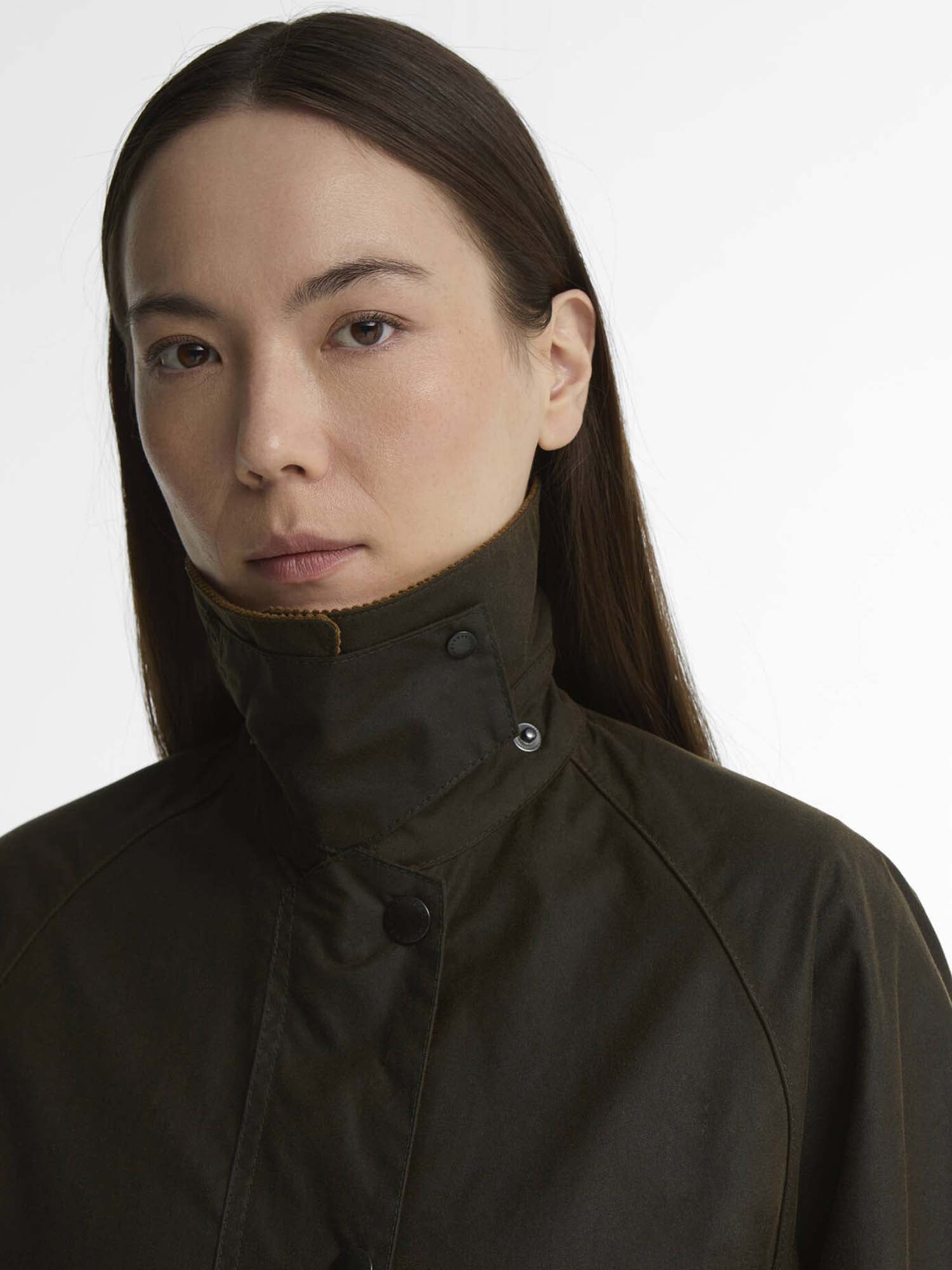 Barbour Giacca cerata Bedale da donna Verde