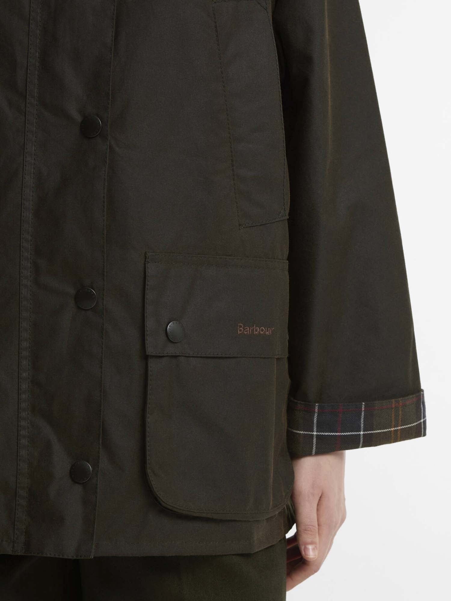 Barbour Giacca cerata Bedale da donna Verde