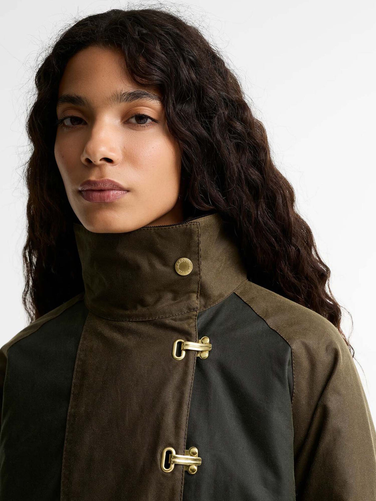 Barbour Giacca cerata Hazelwood Multicolore