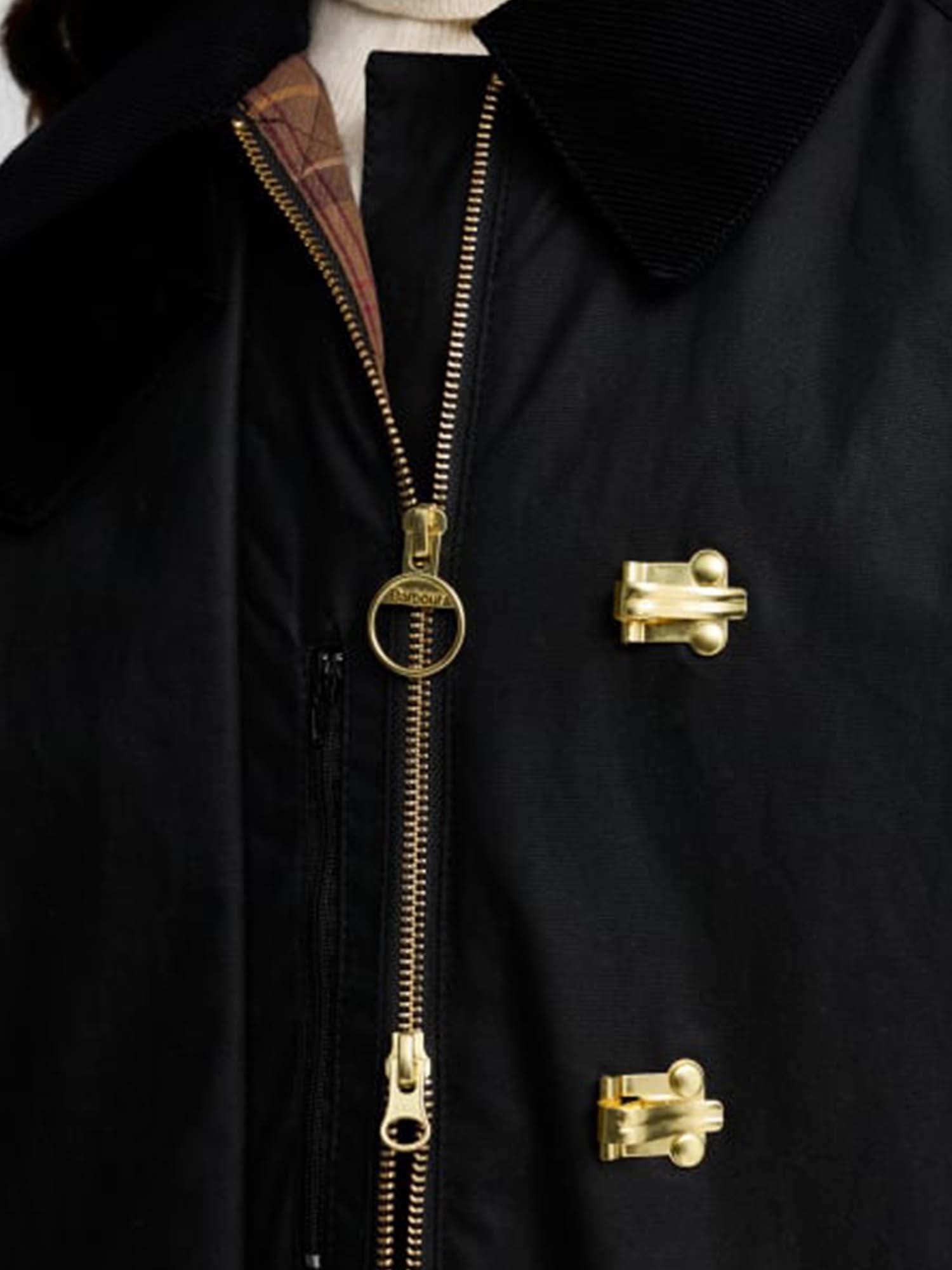 Barbour Giacca cerata Felton Nero