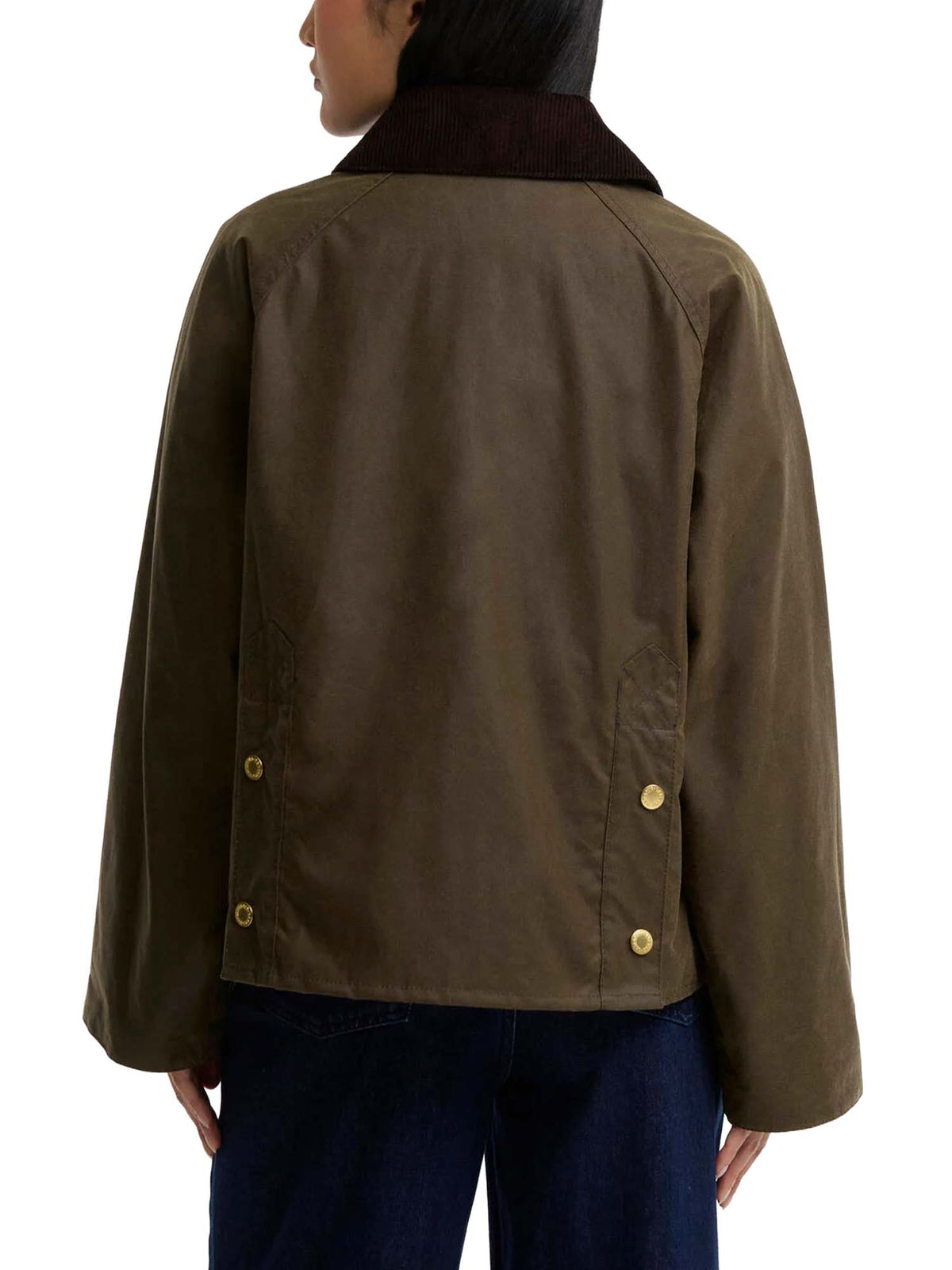 Barbour Giacca cerata Cottingham Marrone