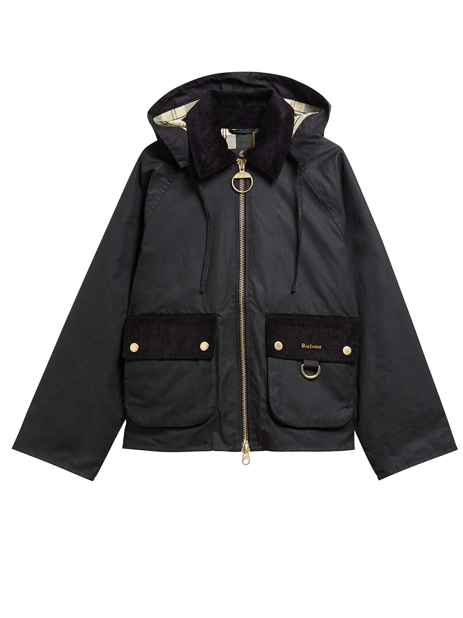 Barbour Giacca cerata Carville Nero