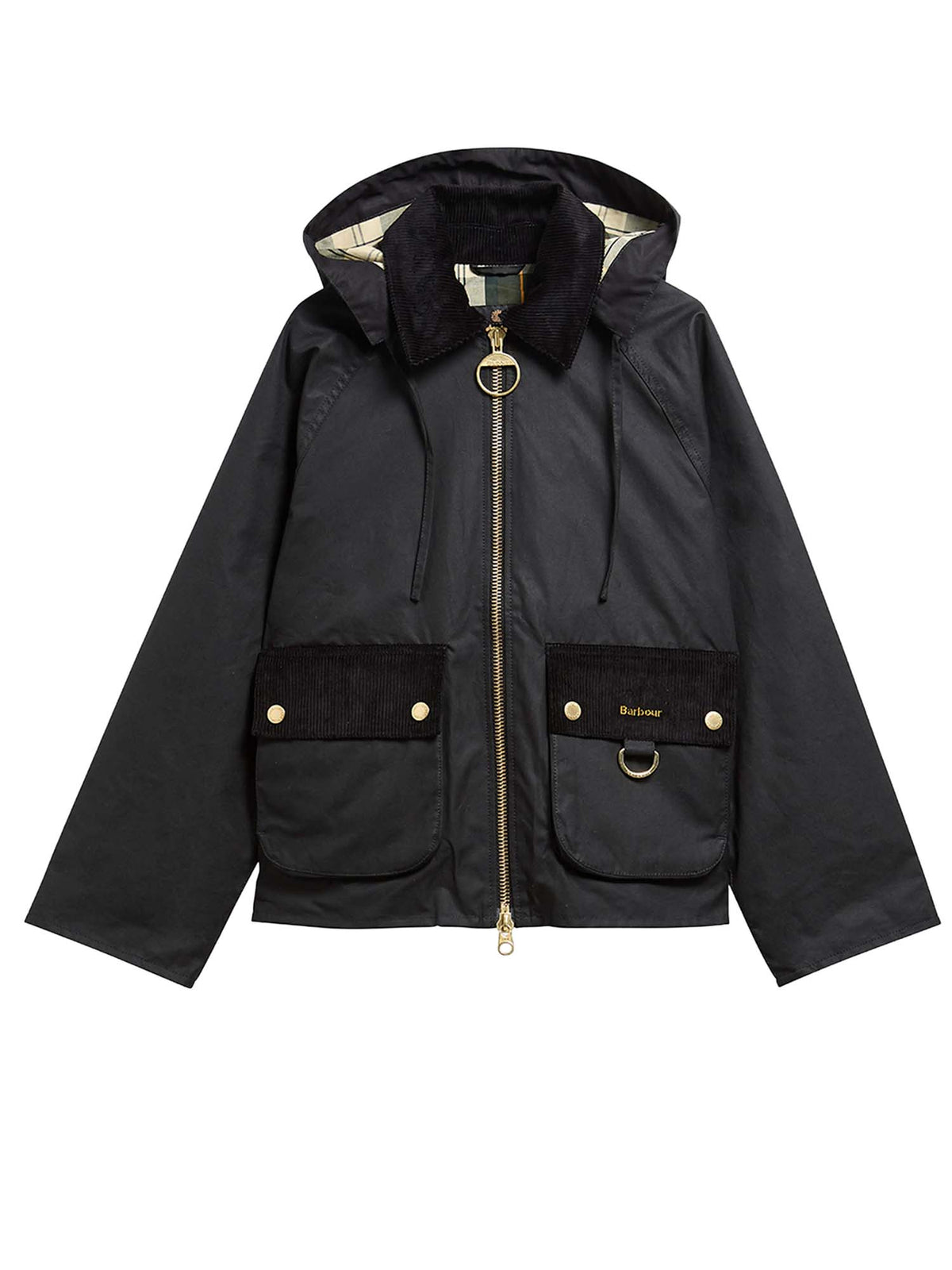 Barbour Giacca cerata Carville Nero