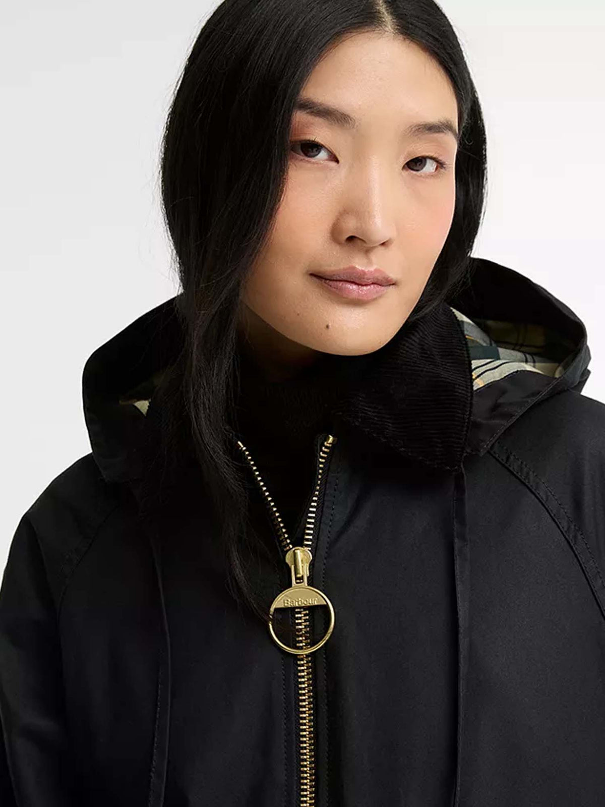 Barbour Giacca cerata Carville Nero