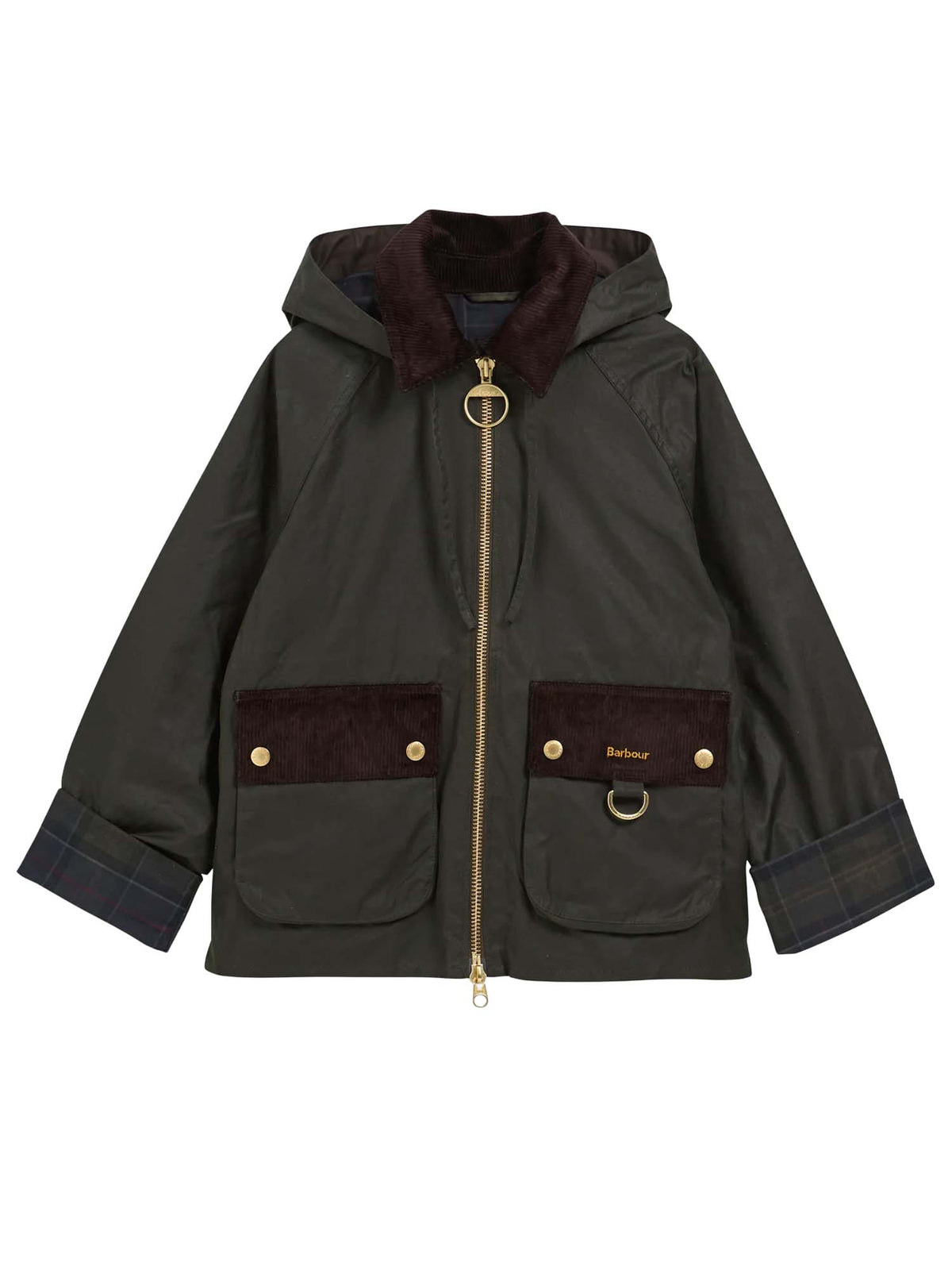 Barbour Giacca cerata Carville Verde