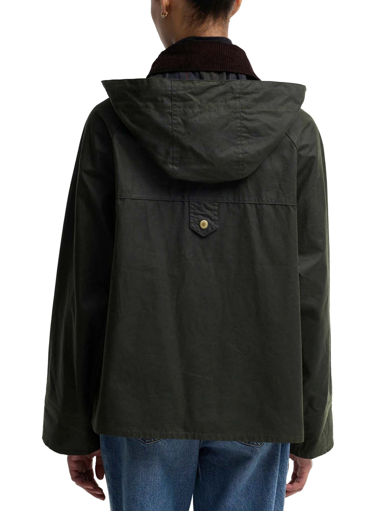 Barbour Giacca cerata Carville Verde