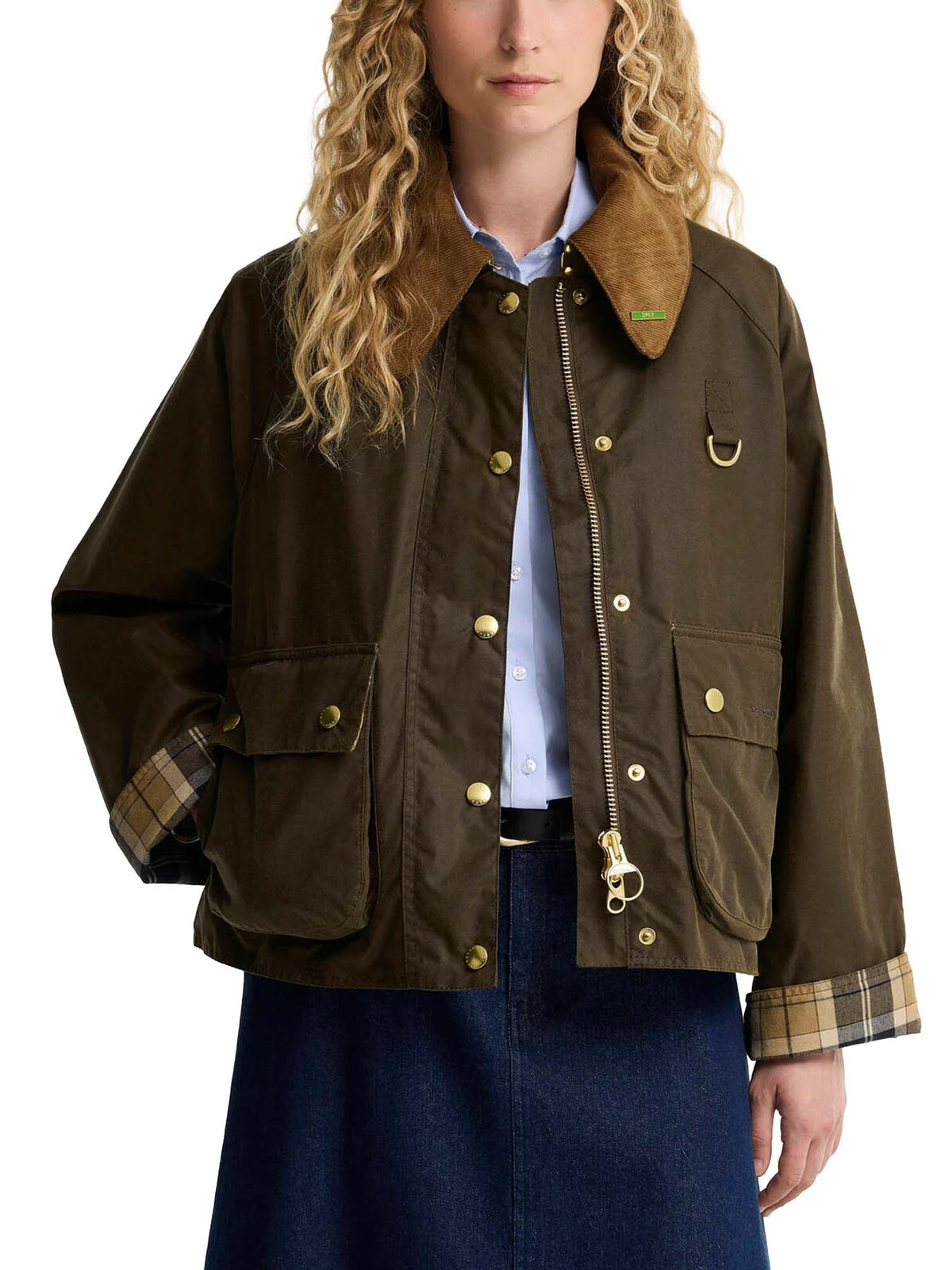 Barbour Giacca cerata Modern Spey Icons Marrone