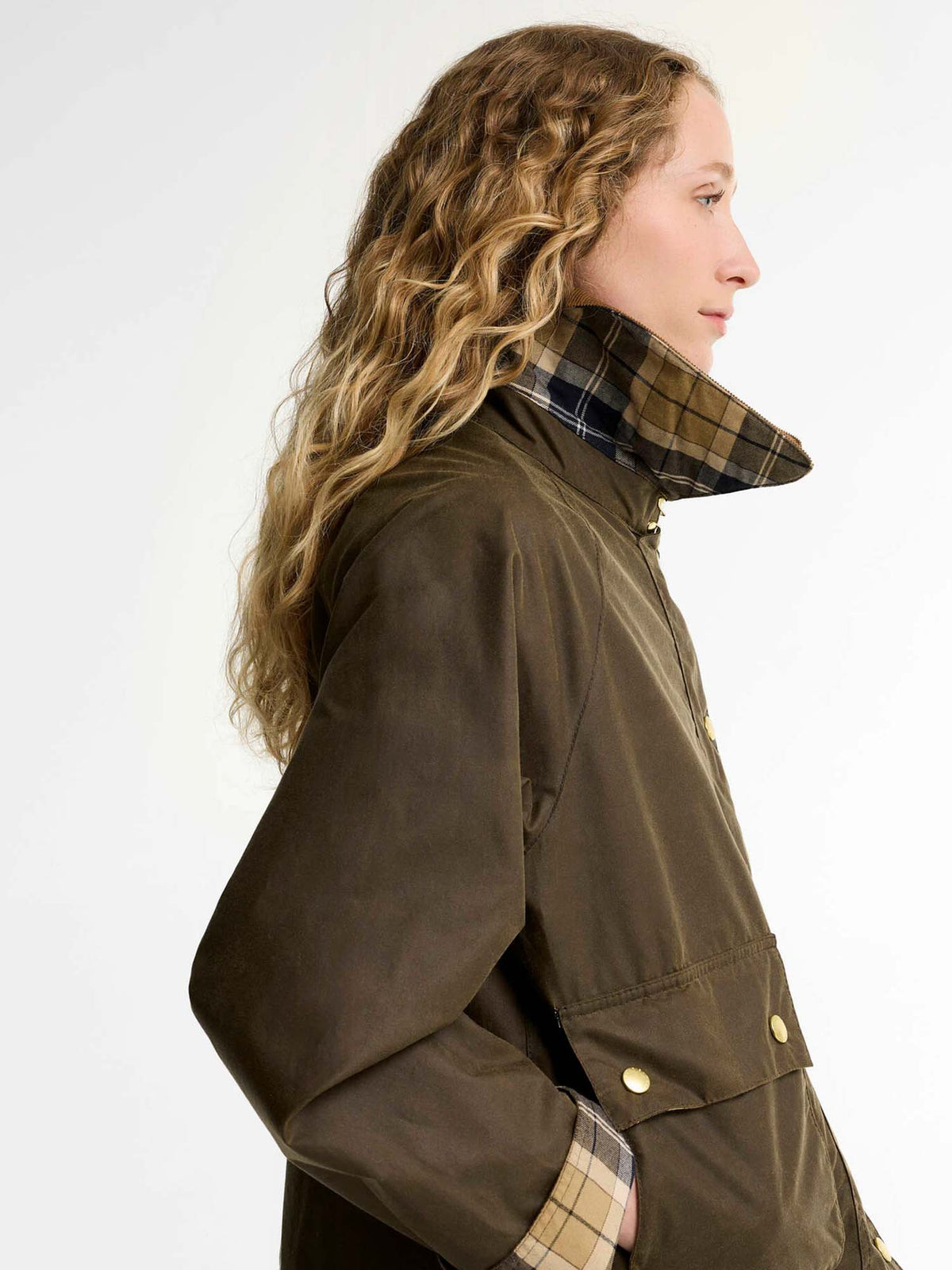 Barbour Giacca cerata Modern Spey Icons Marrone