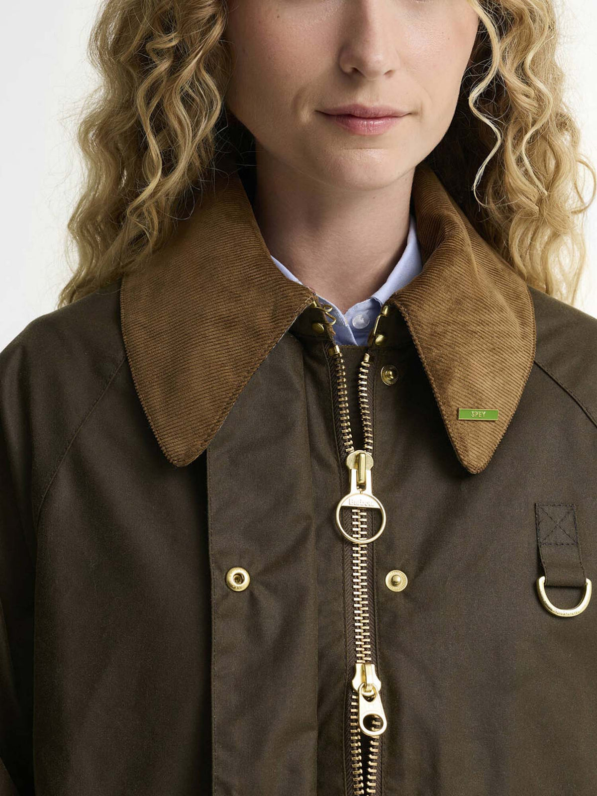 Barbour Giacca cerata Modern Spey Icons Marrone
