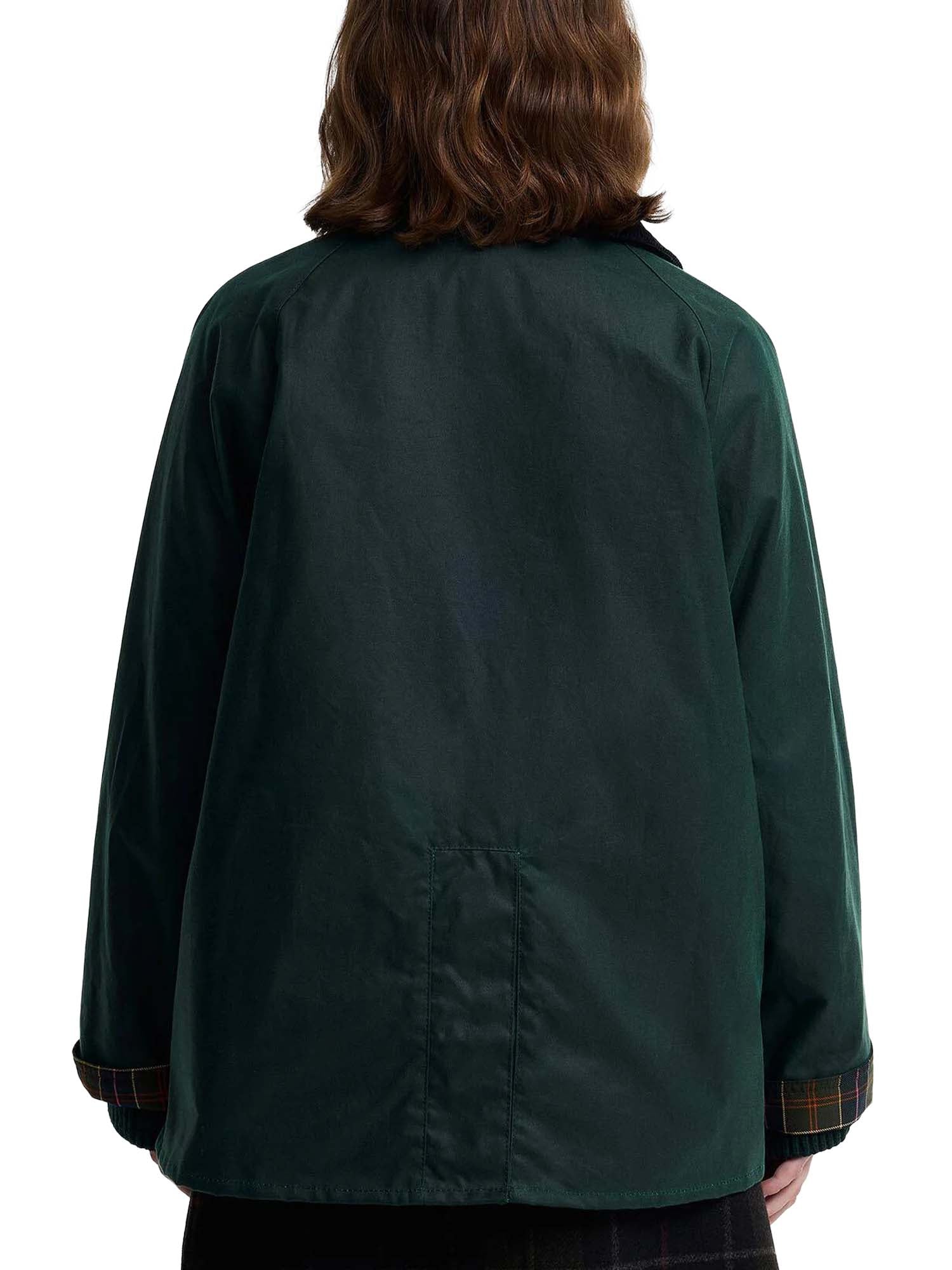 Barbour Giacca cerata lunga Spey da donna Paul Smith Loves Barbour Verde
