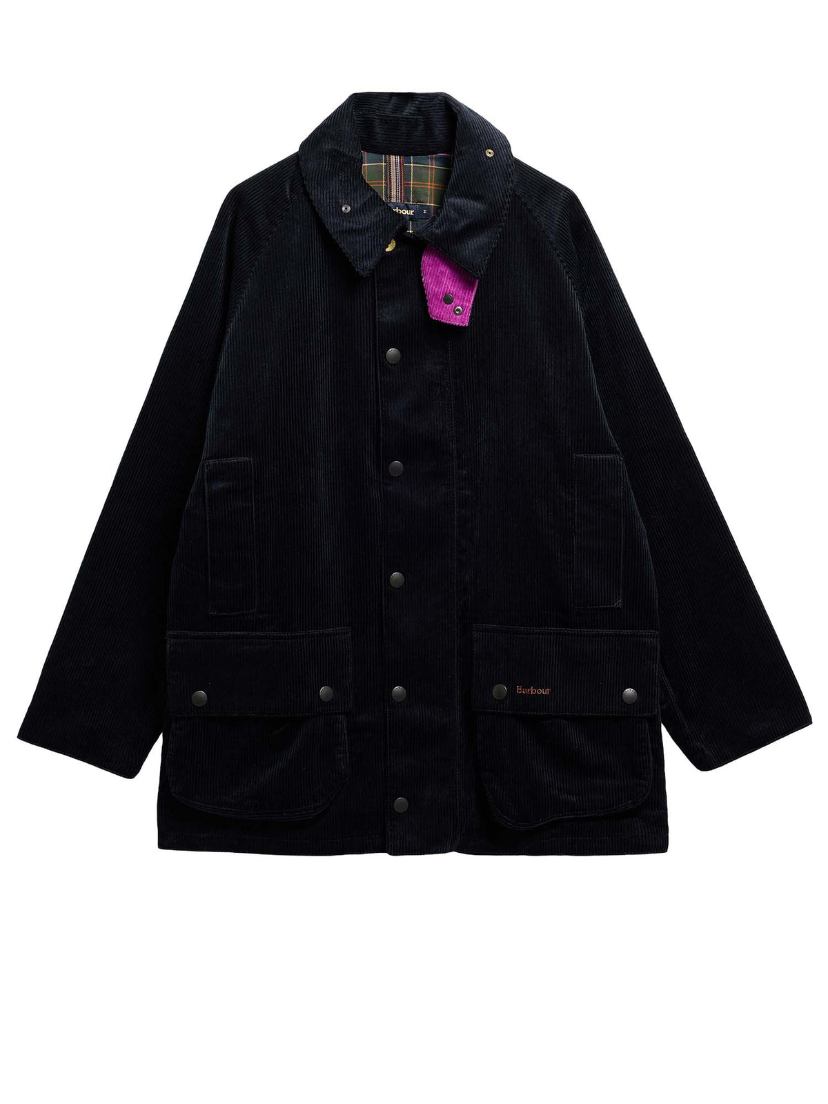 Barbour Giacca casual Beaufort a coste Paul Smith Loves Barbour Blu