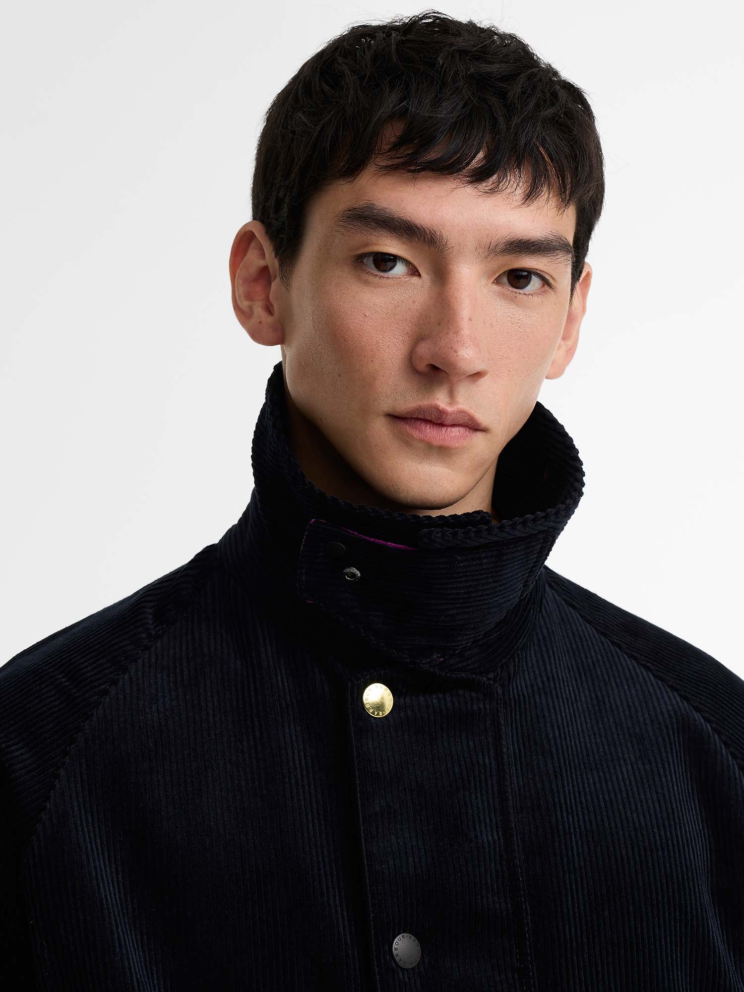 Barbour Giacca casual Beaufort a coste Paul Smith Loves Barbour Blu