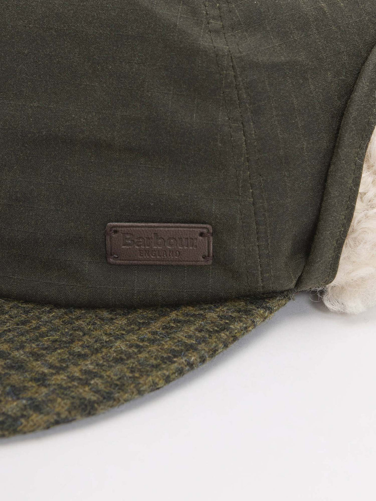 Barbour Cappellino cerato in stile aviatore Barbour x Norbit Verde