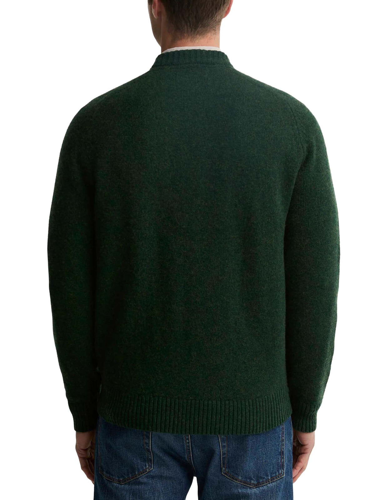Barbour Maglione girocollo Newtown Verde